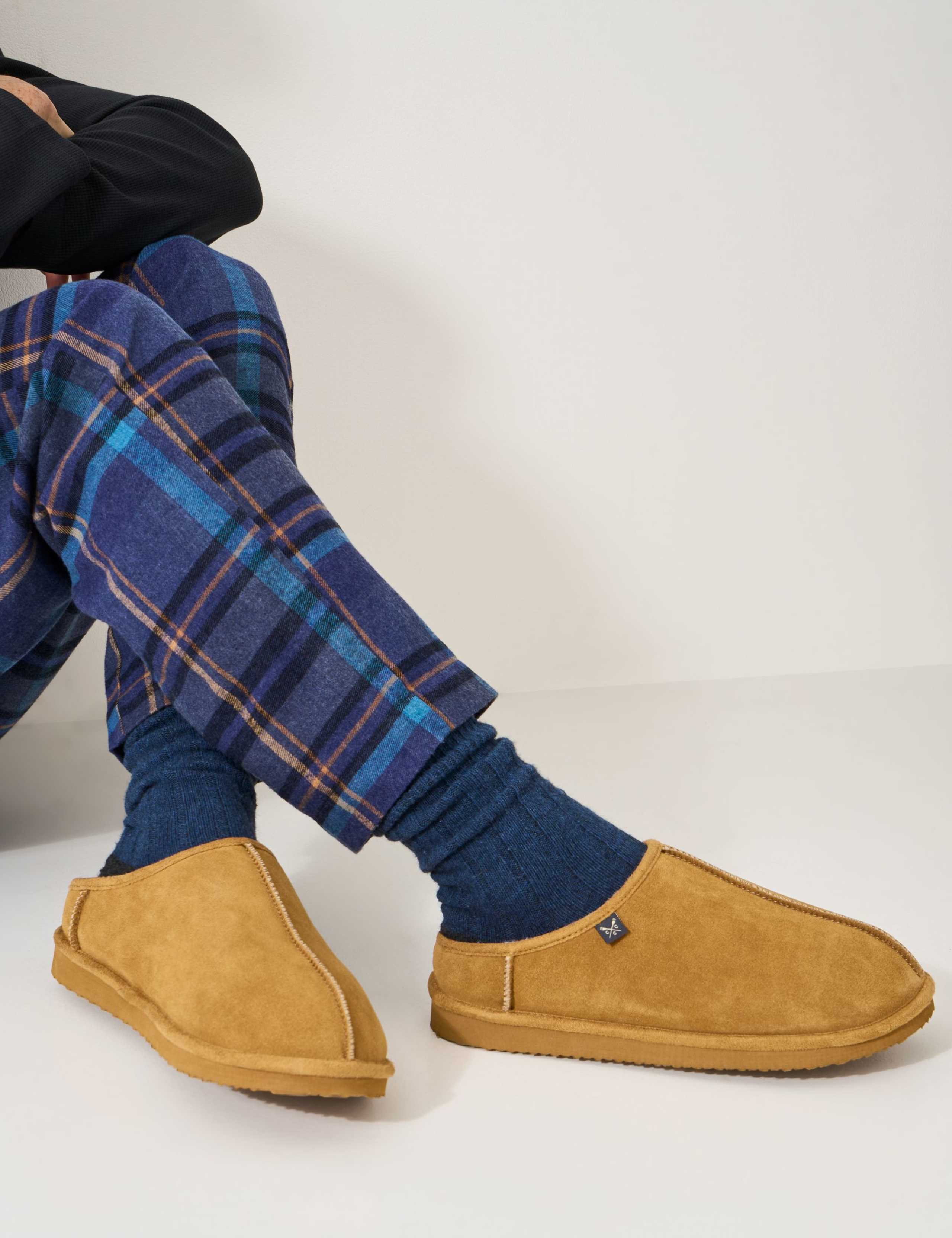 Leather Mule Slippers 4 of 4