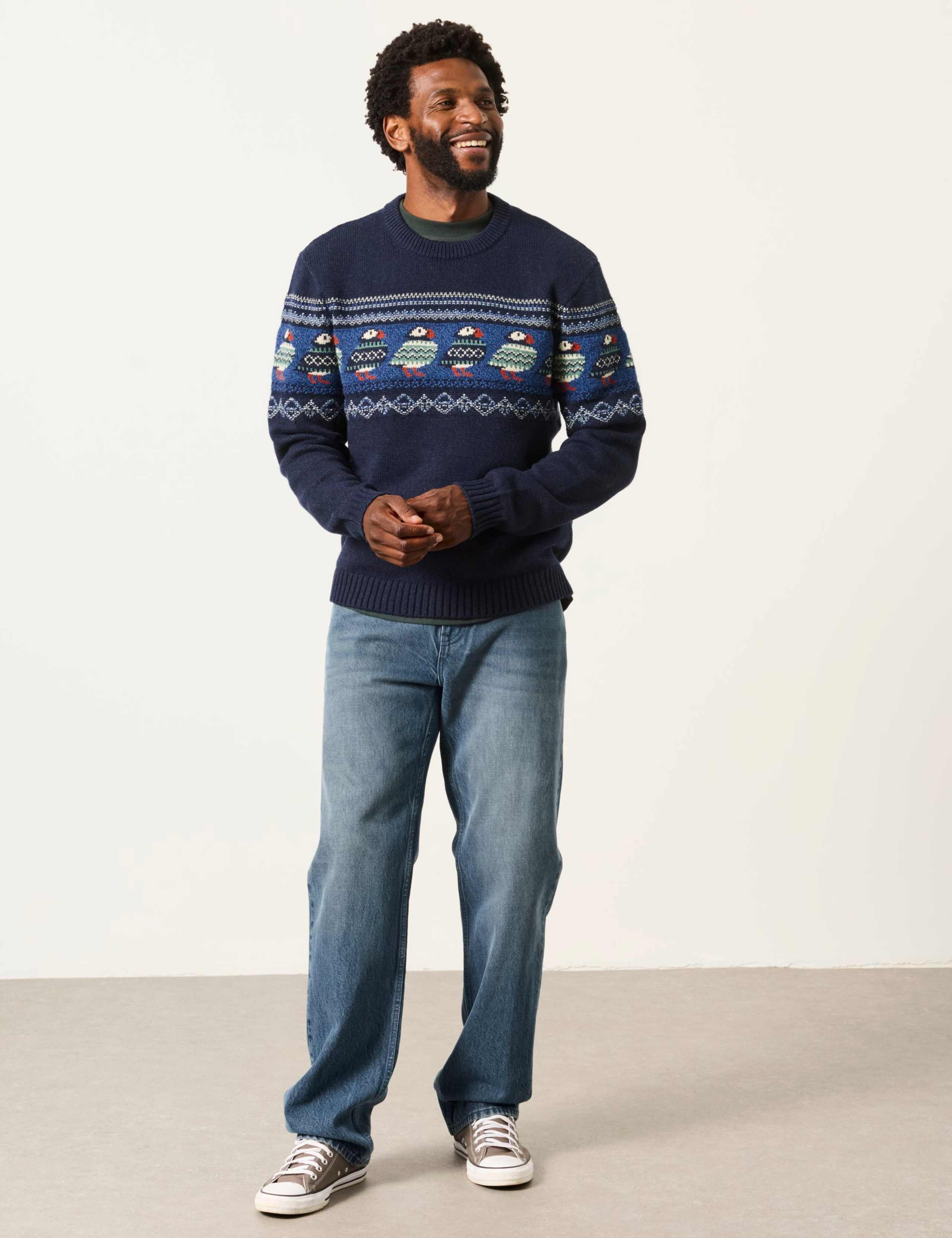 Cotton Rich Crew Neck Jumper 3 of 7