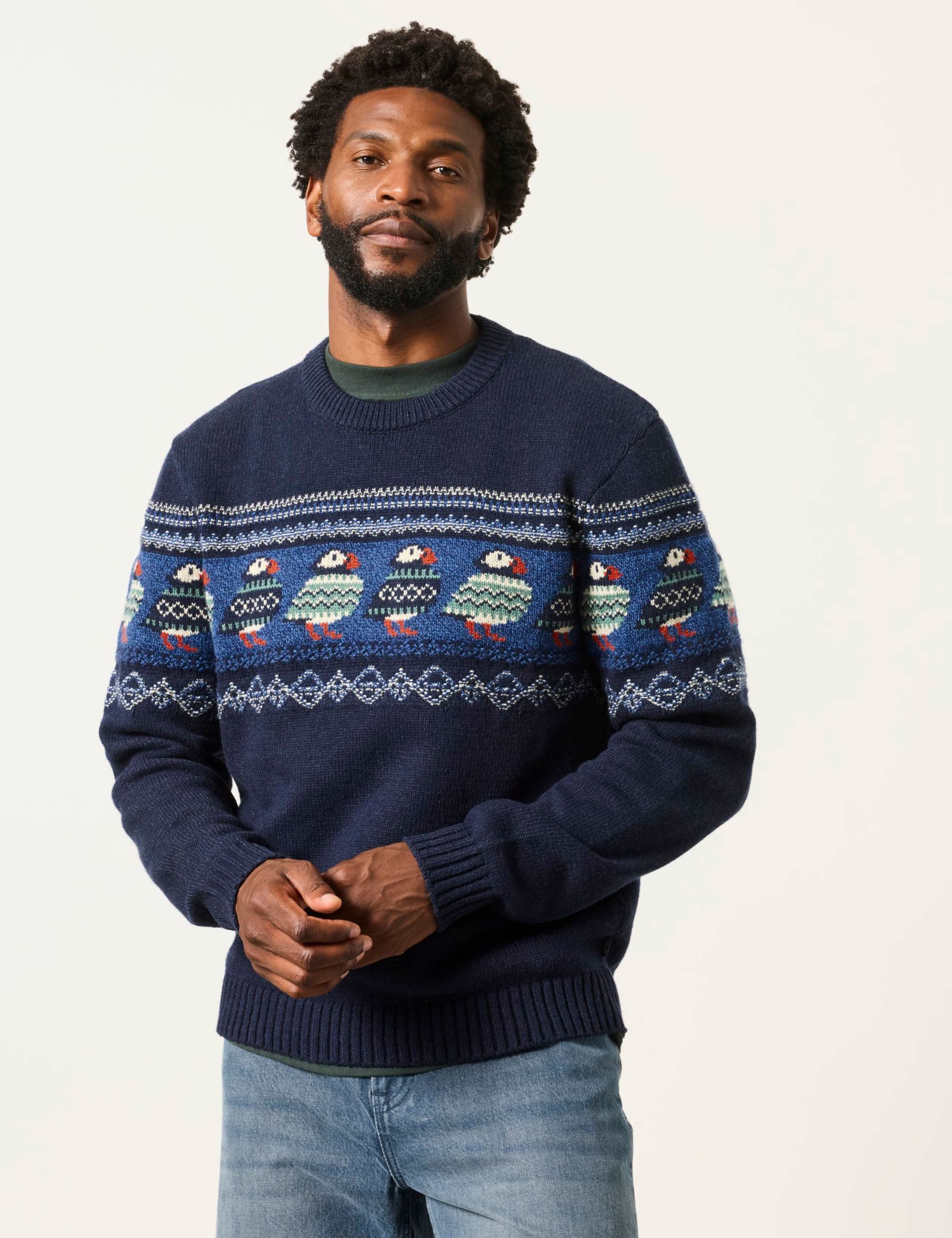 Cotton Rich Crew Neck Jumper 4 of 7