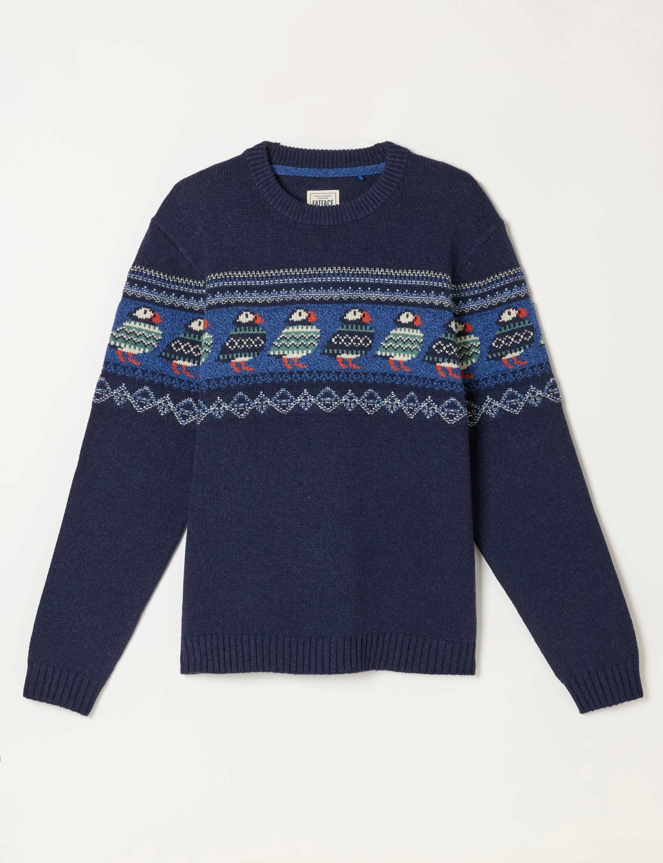 Cotton Rich Crew Neck Jumper 2 of 7