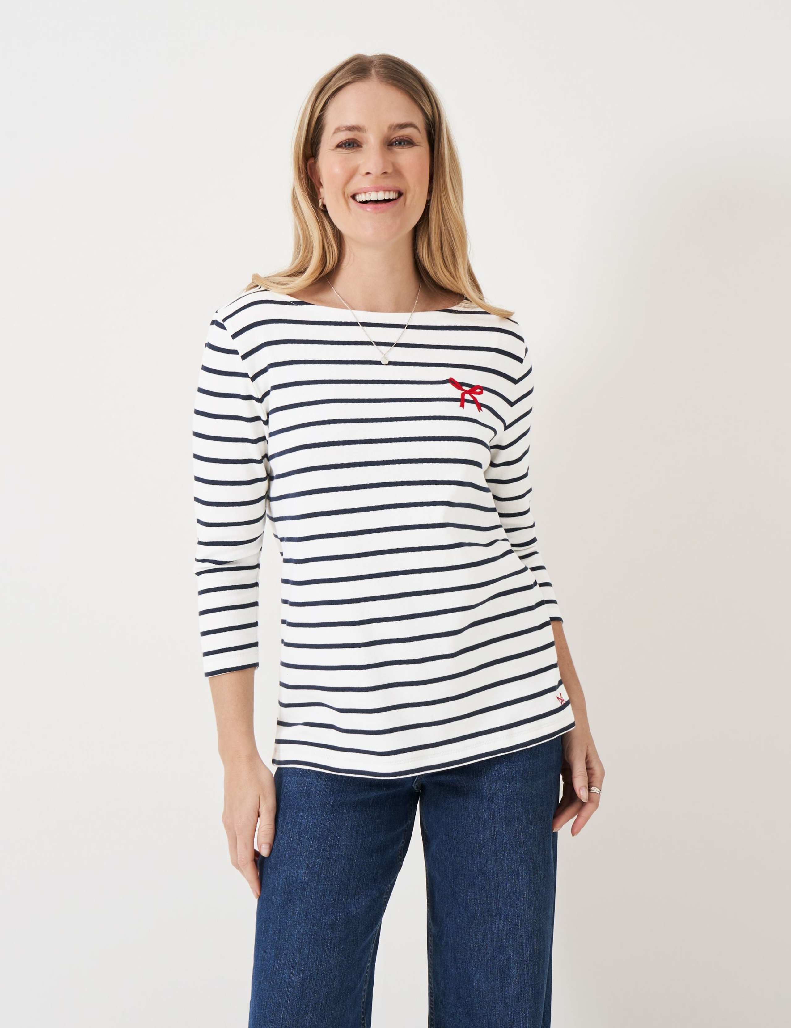 Pure Cotton Striped Top 3 of 5