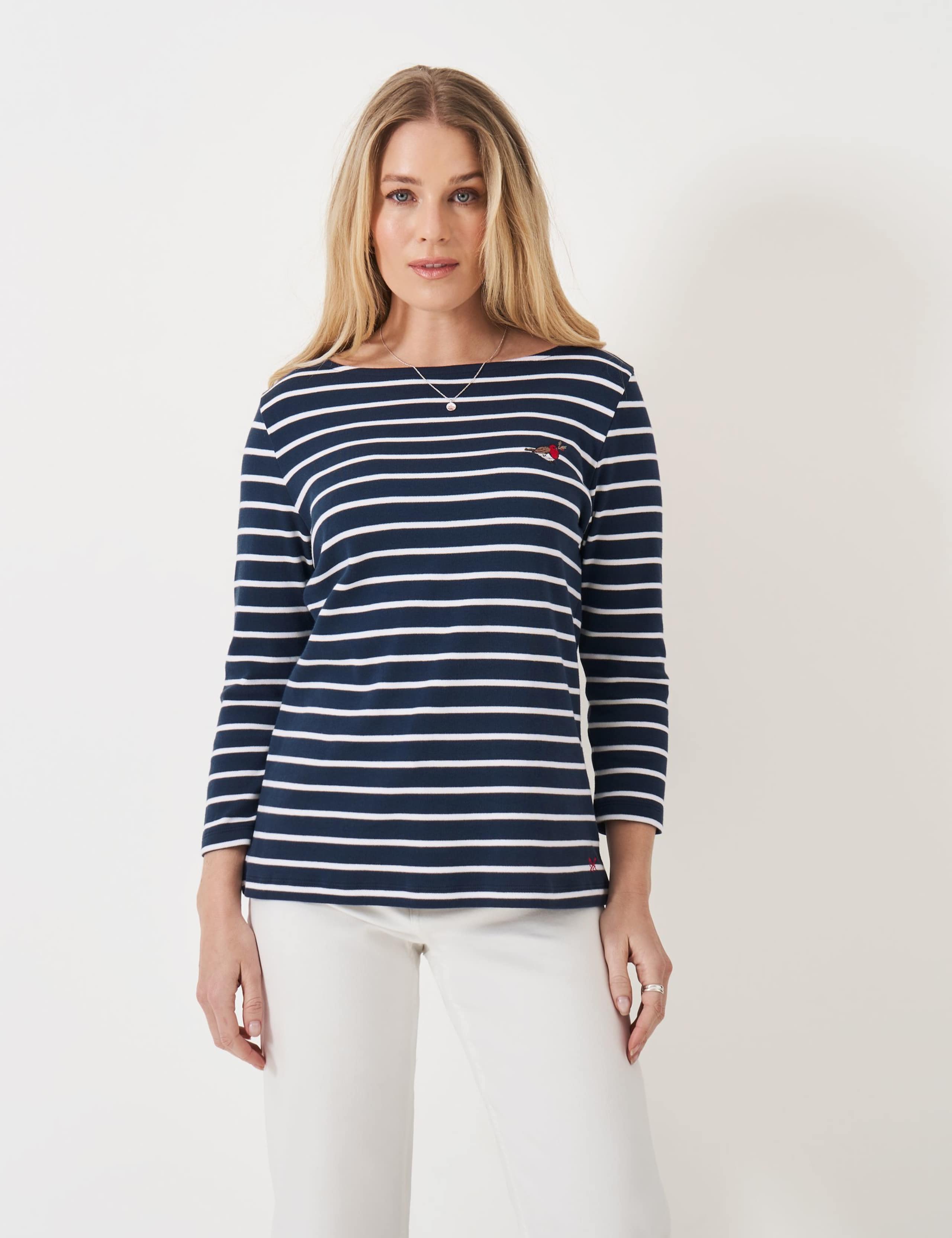 Pure Cotton Striped Top 3 of 5