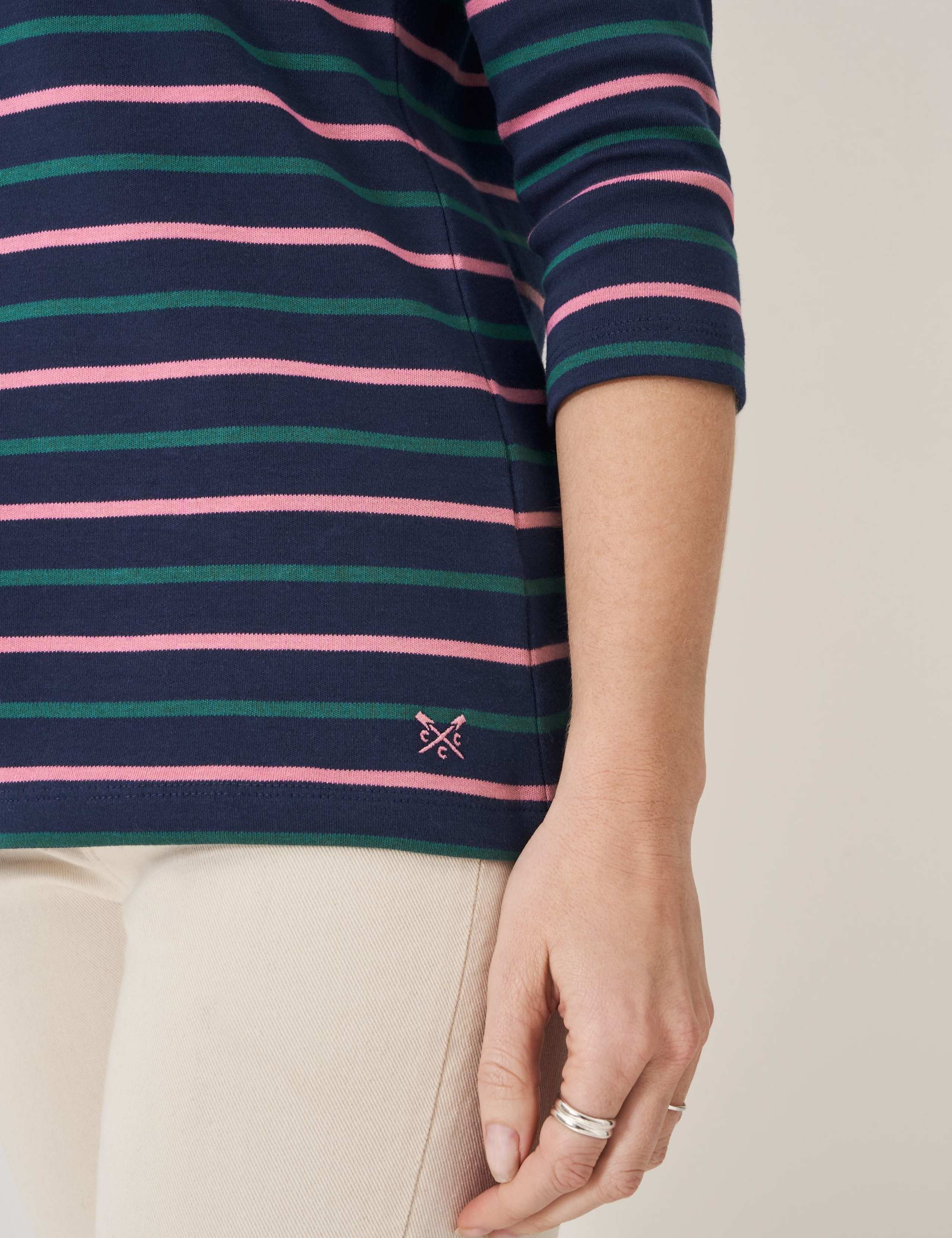Pure Cotton Striped Top 5 of 5