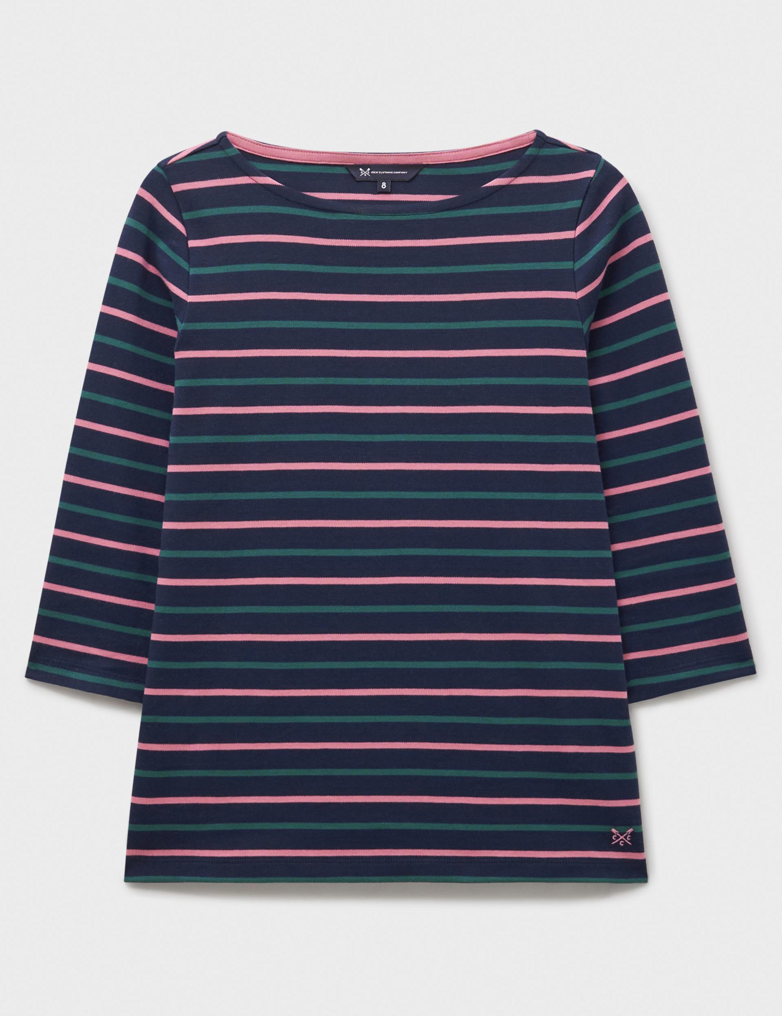 Pure Cotton Striped Top 2 of 5