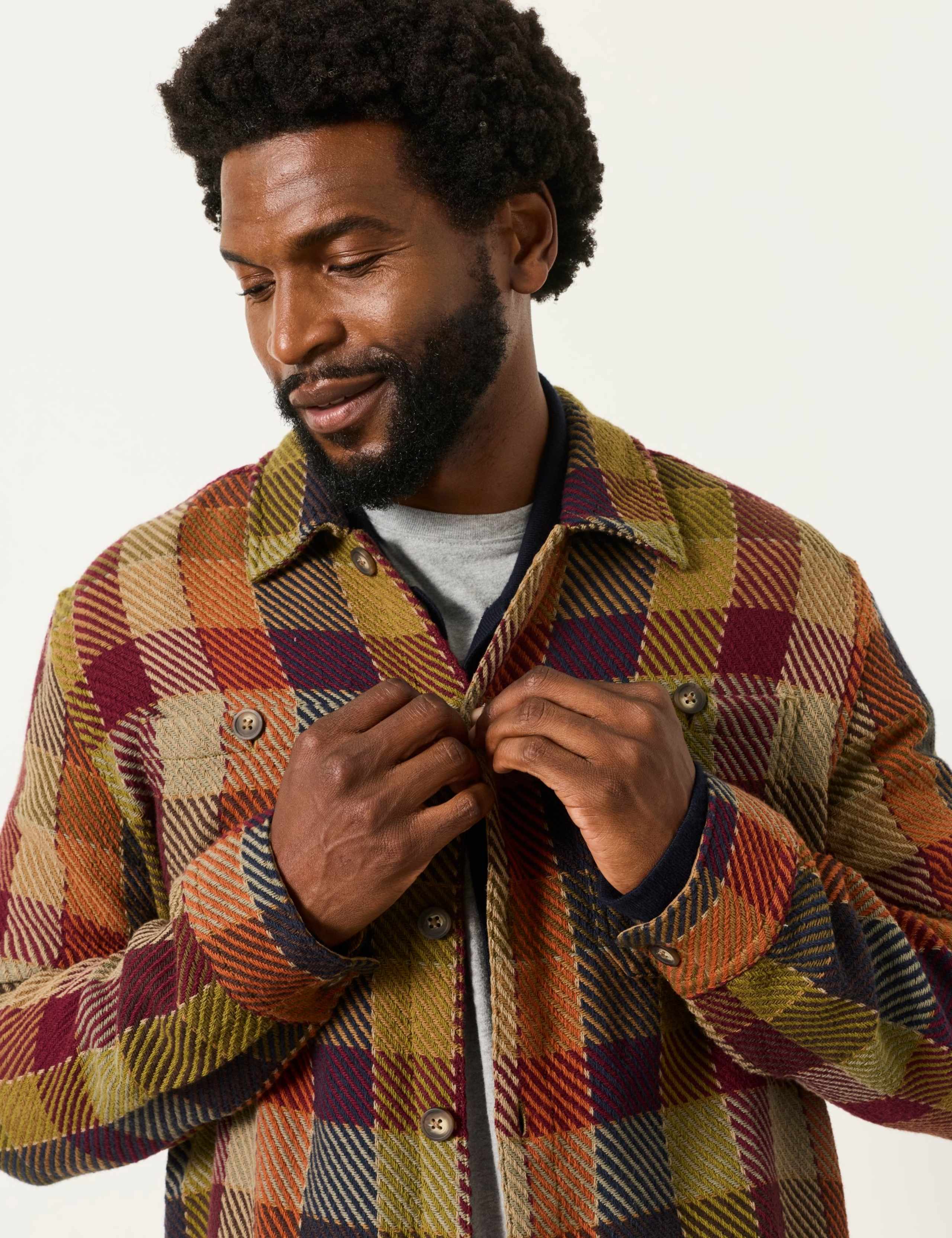 Regular Fit Pure Cotton Overshirt 5 of 5