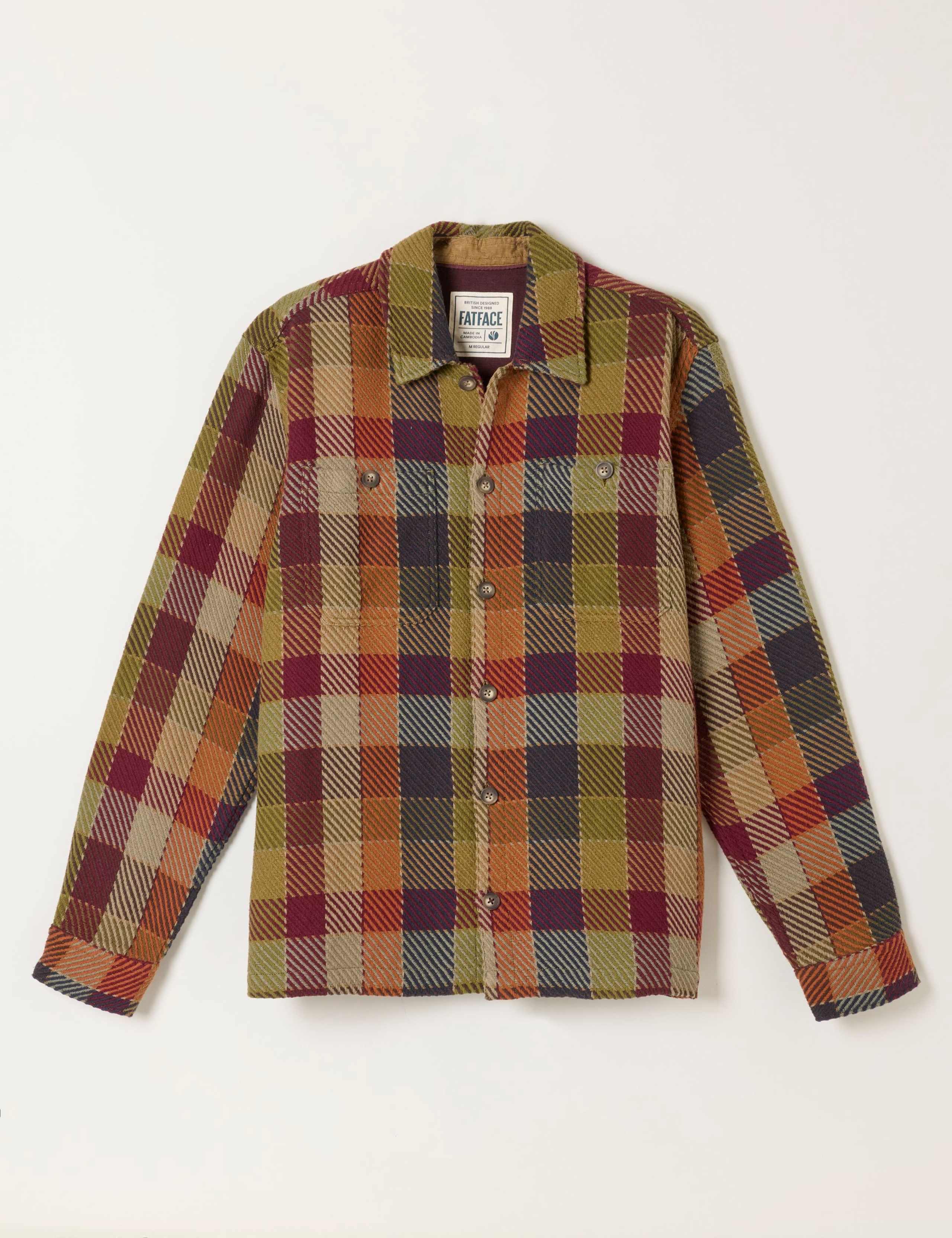 Regular Fit Pure Cotton Overshirt 2 of 5