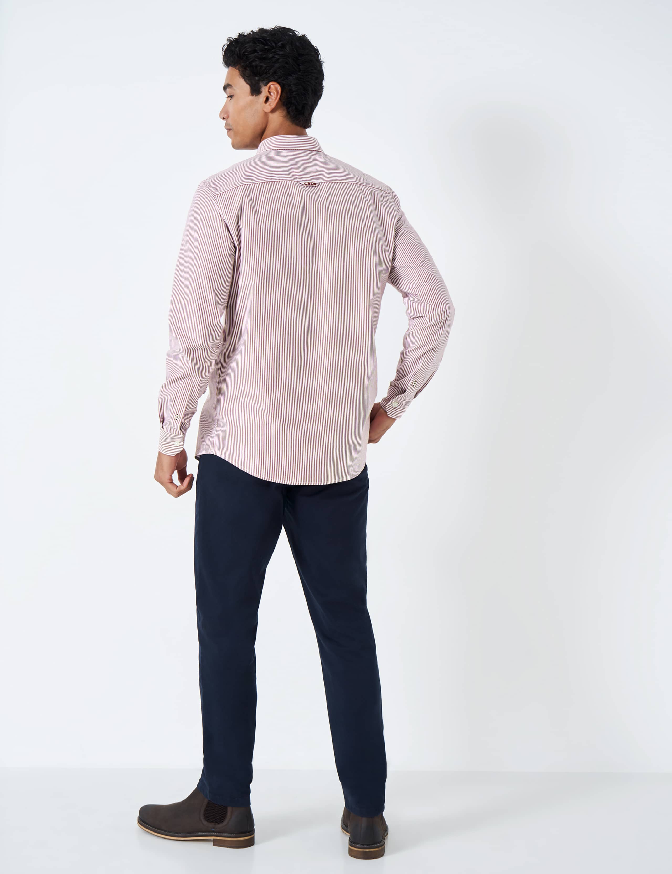 Slim Fit Pure Cotton Striped Oxford Shirt 4 of 5