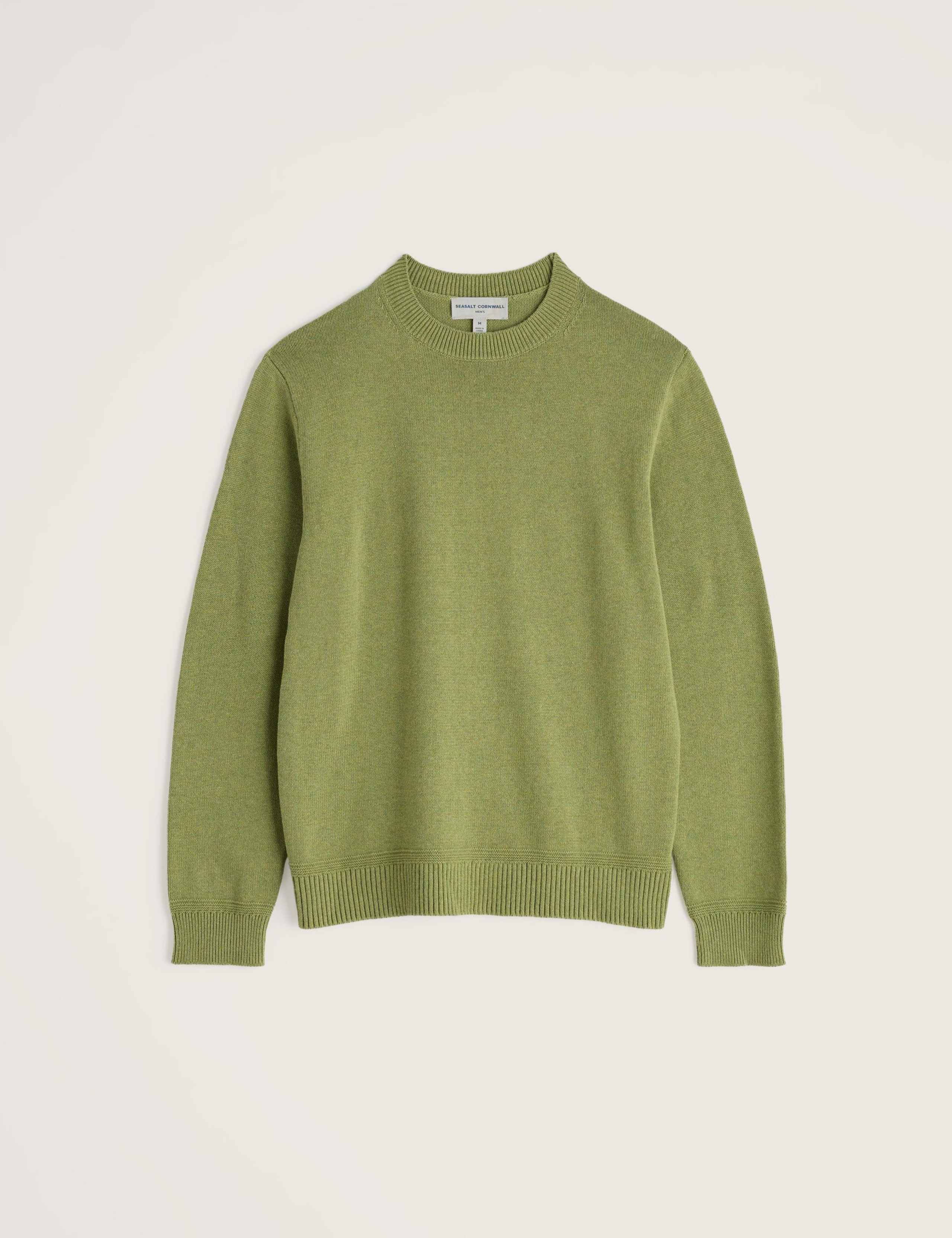 Pure Cotton Crew Neck Jumper 2 of 5