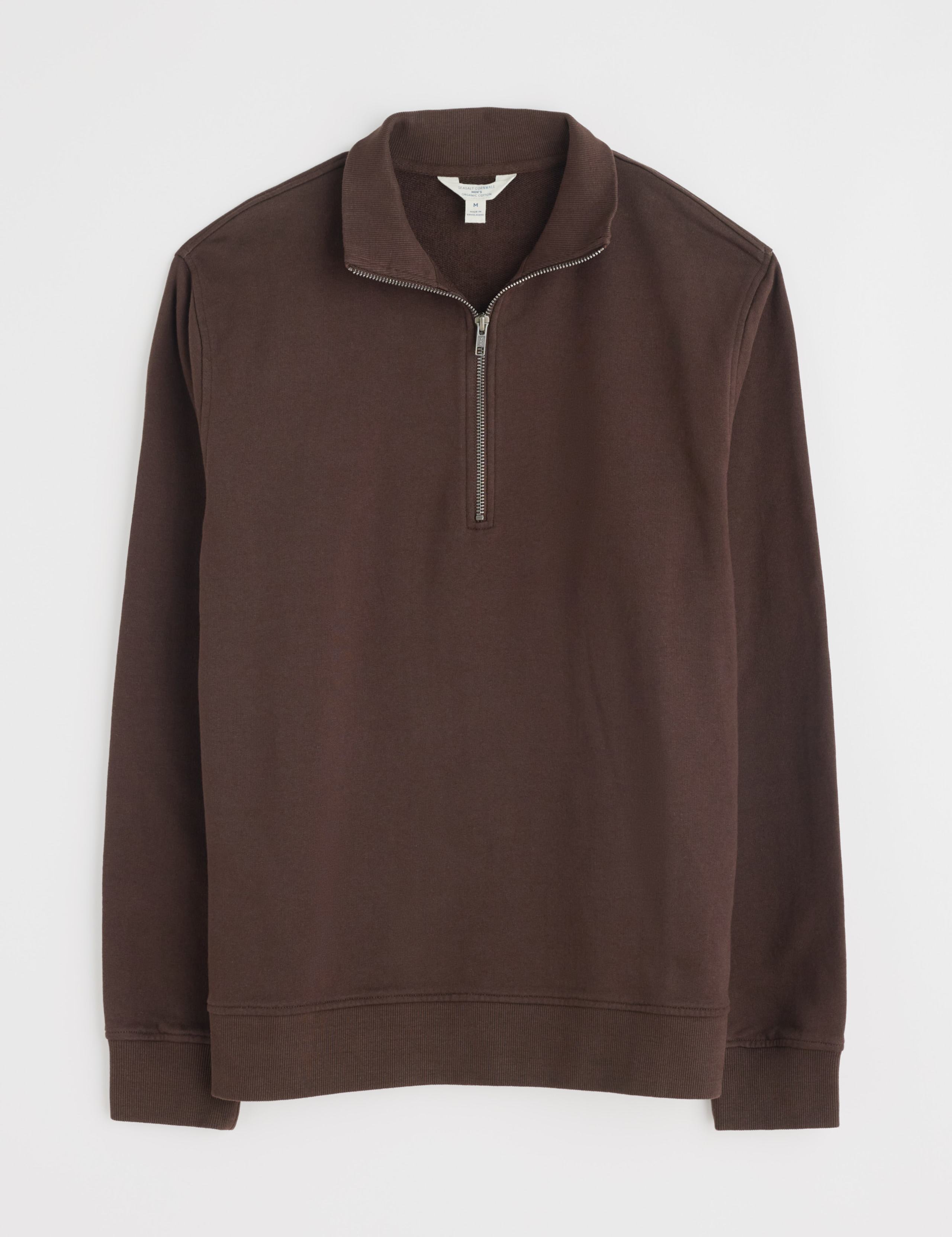 Pure Cotton Half Zip Sweatshirt 2 of 4