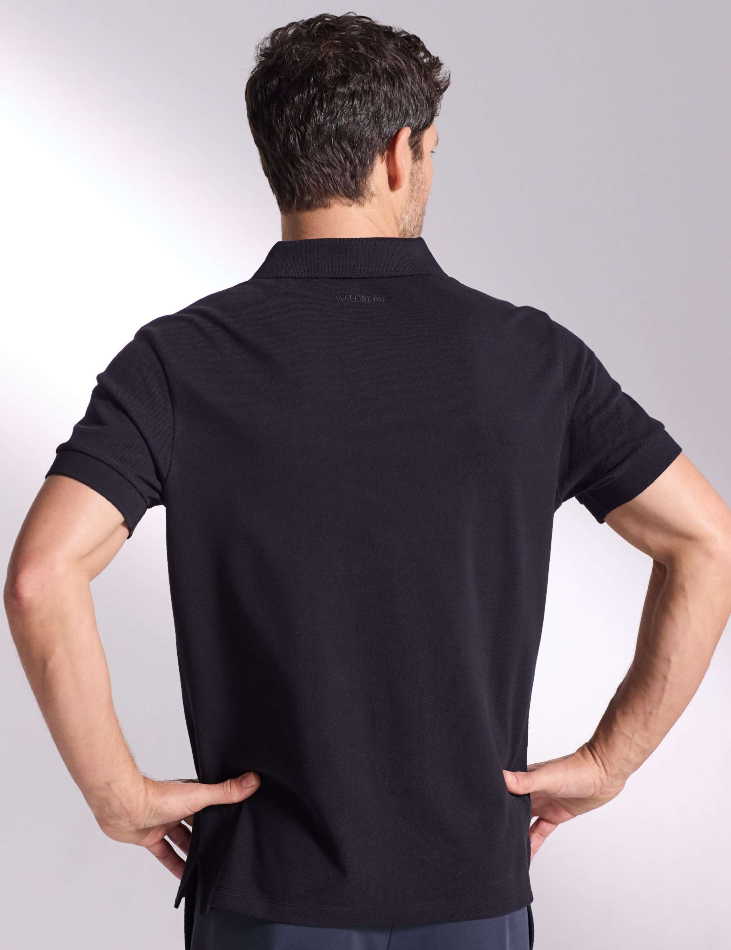 Pure Cotton Textured Polo Shirt 4 of 5