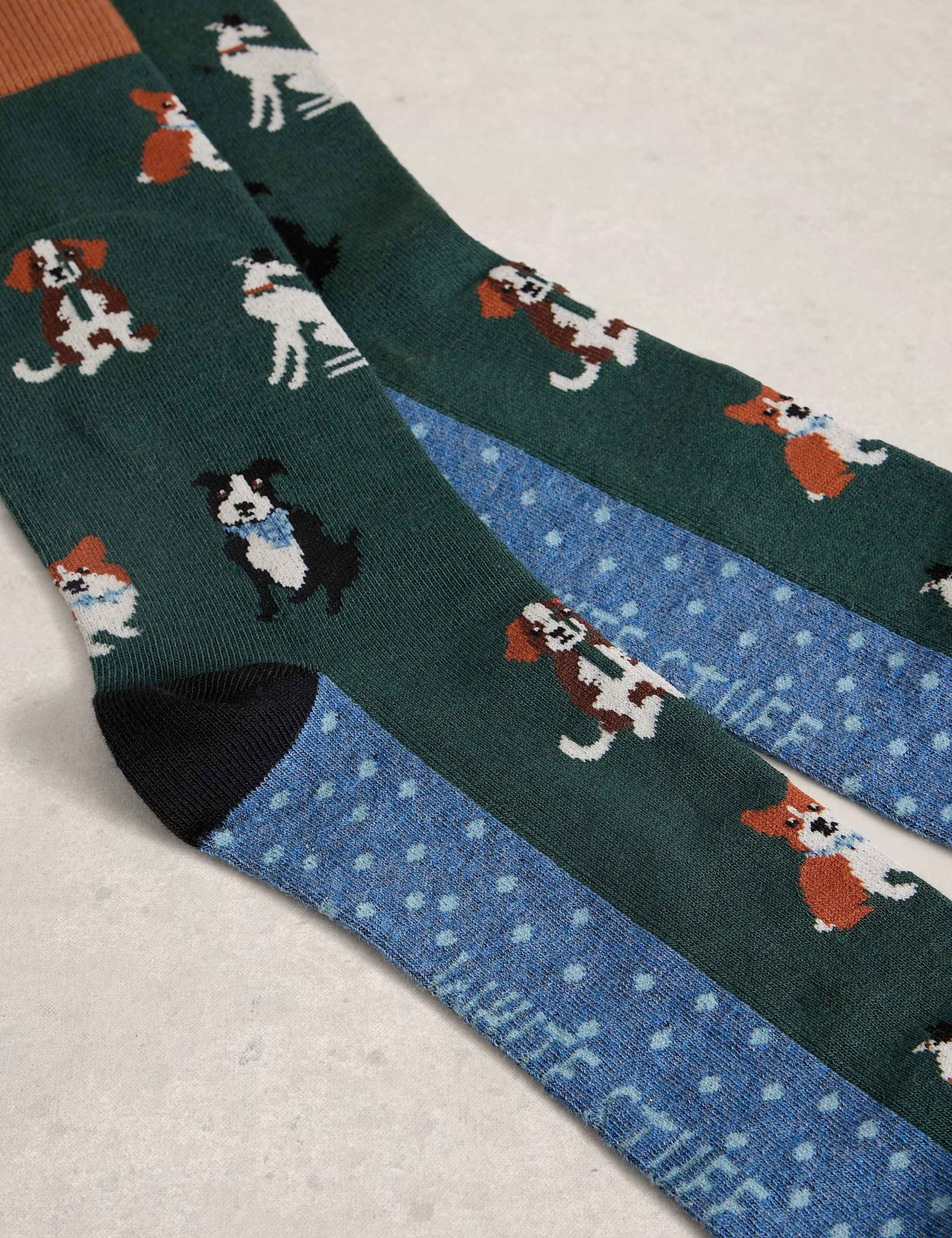 Dog Cotton Rich Socks 2 of 2