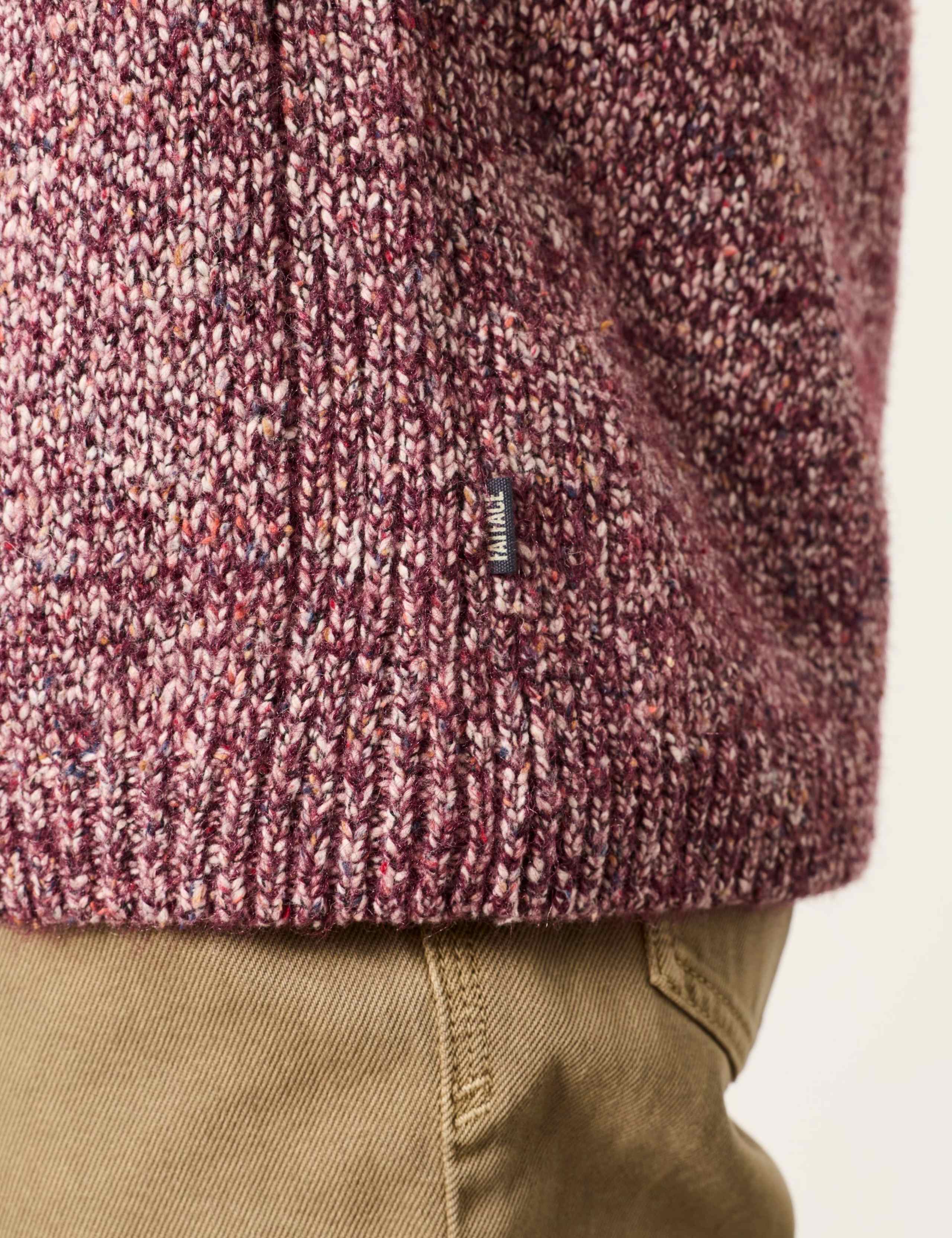 Cotton Rich Textured Crew Neck Jumper 6 of 7