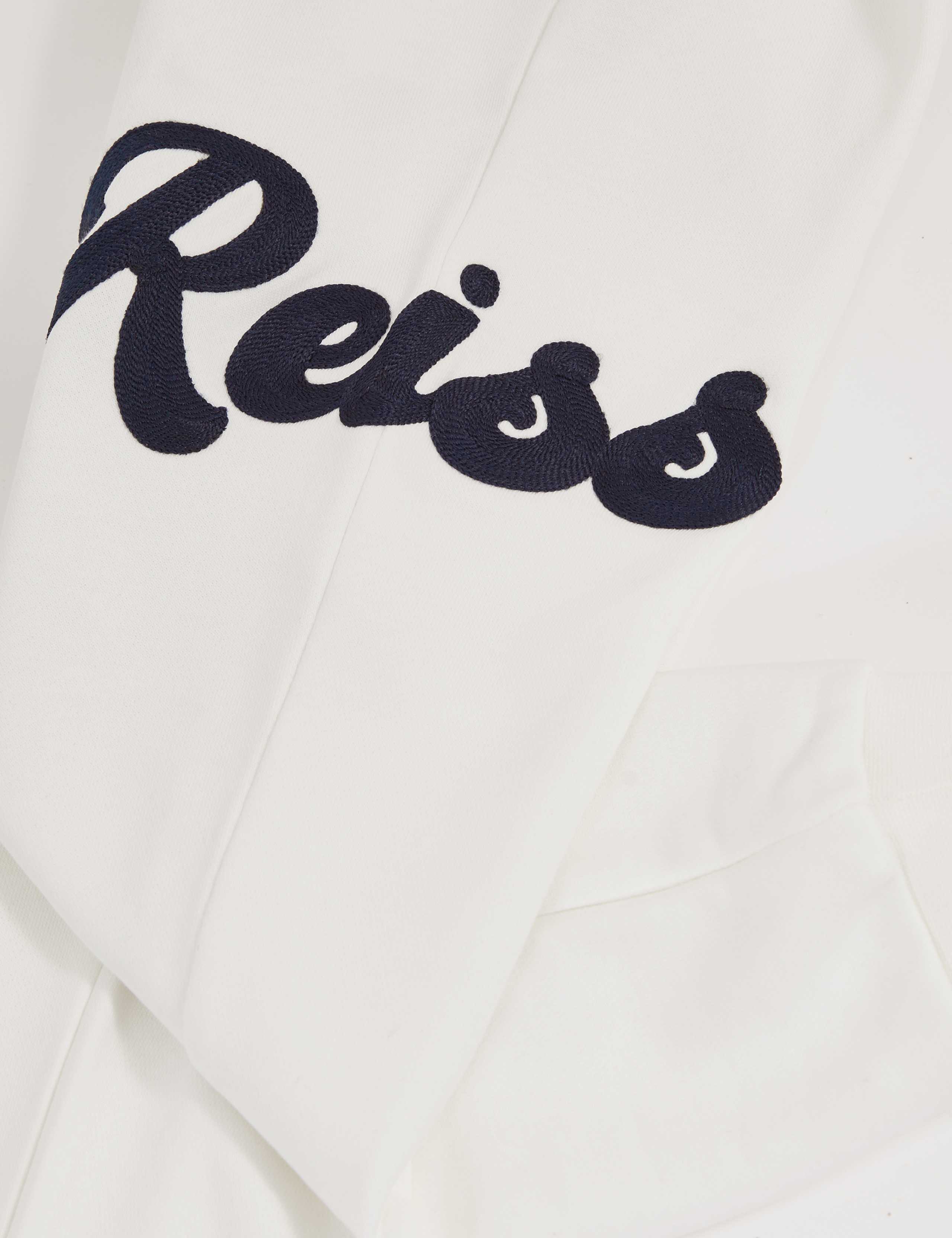 Cotton Rich Embroidered Logo Joggers (3-14 Yrs) 5 of 5