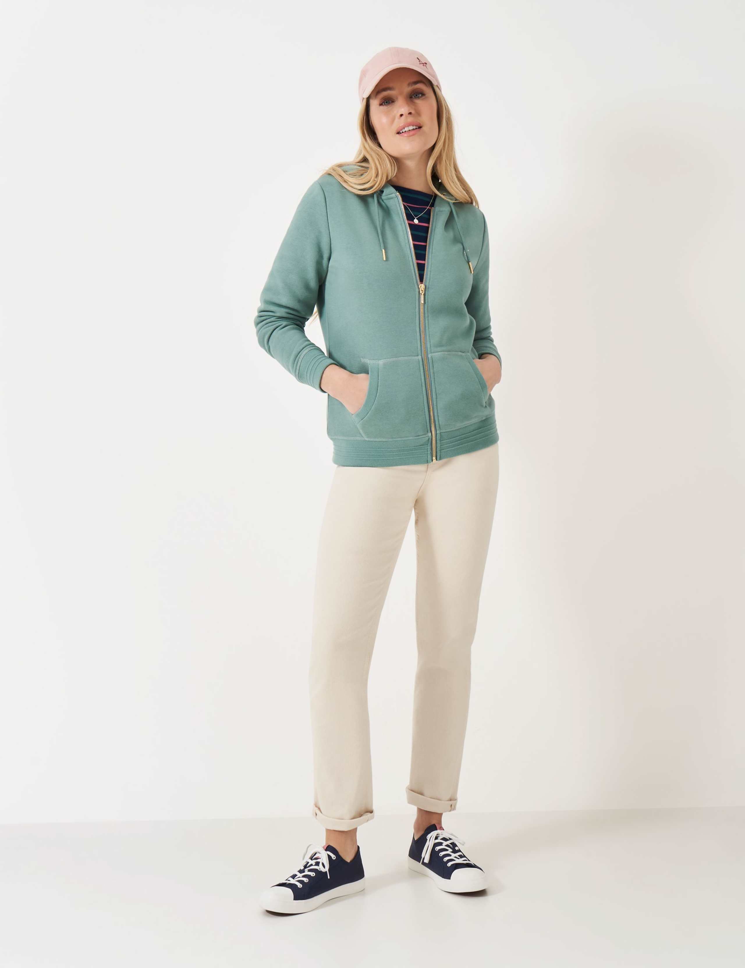 Cotton Rich Zip Up Hoodie 4 of 5