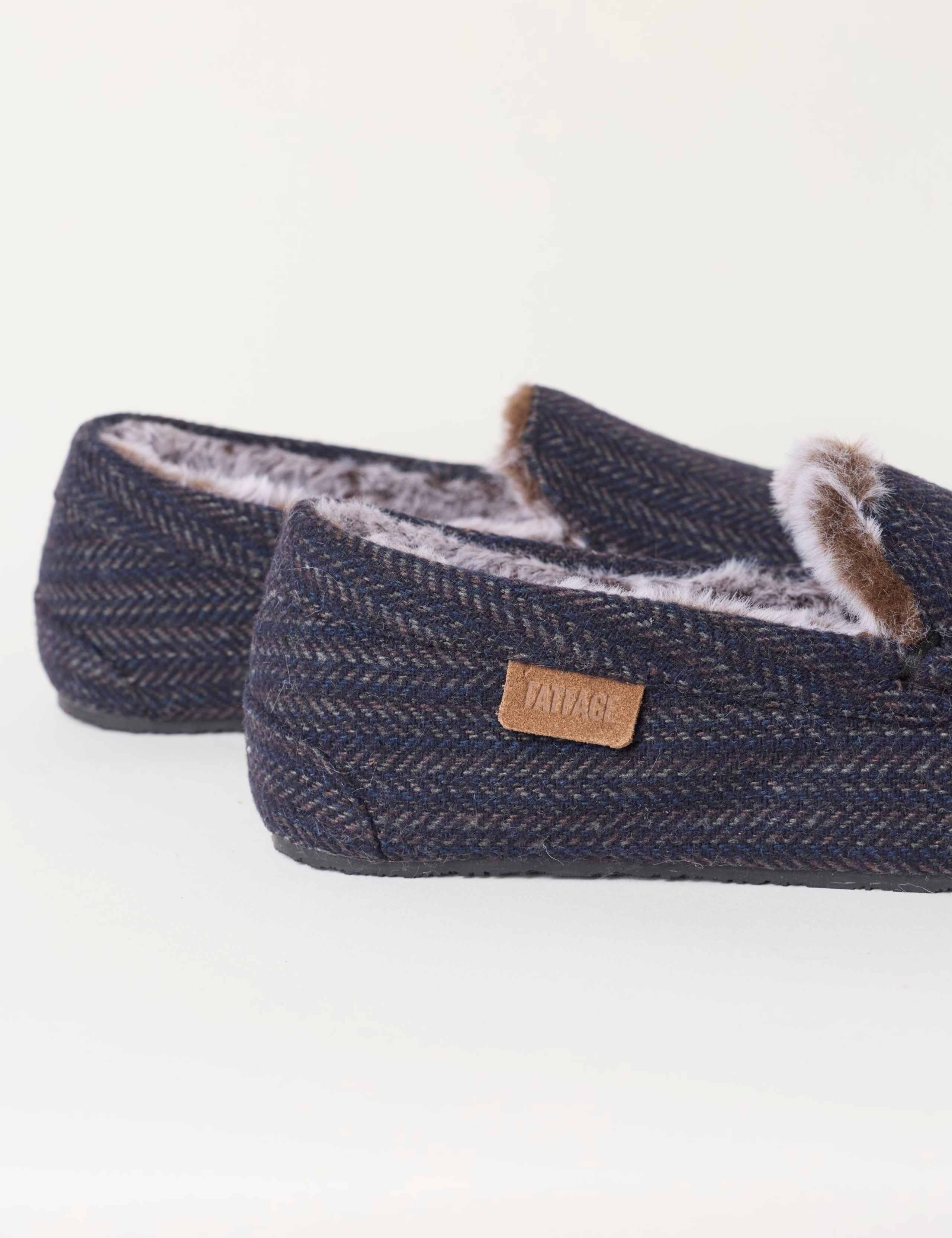 Herringbone Moccasin Slippers 3 of 3