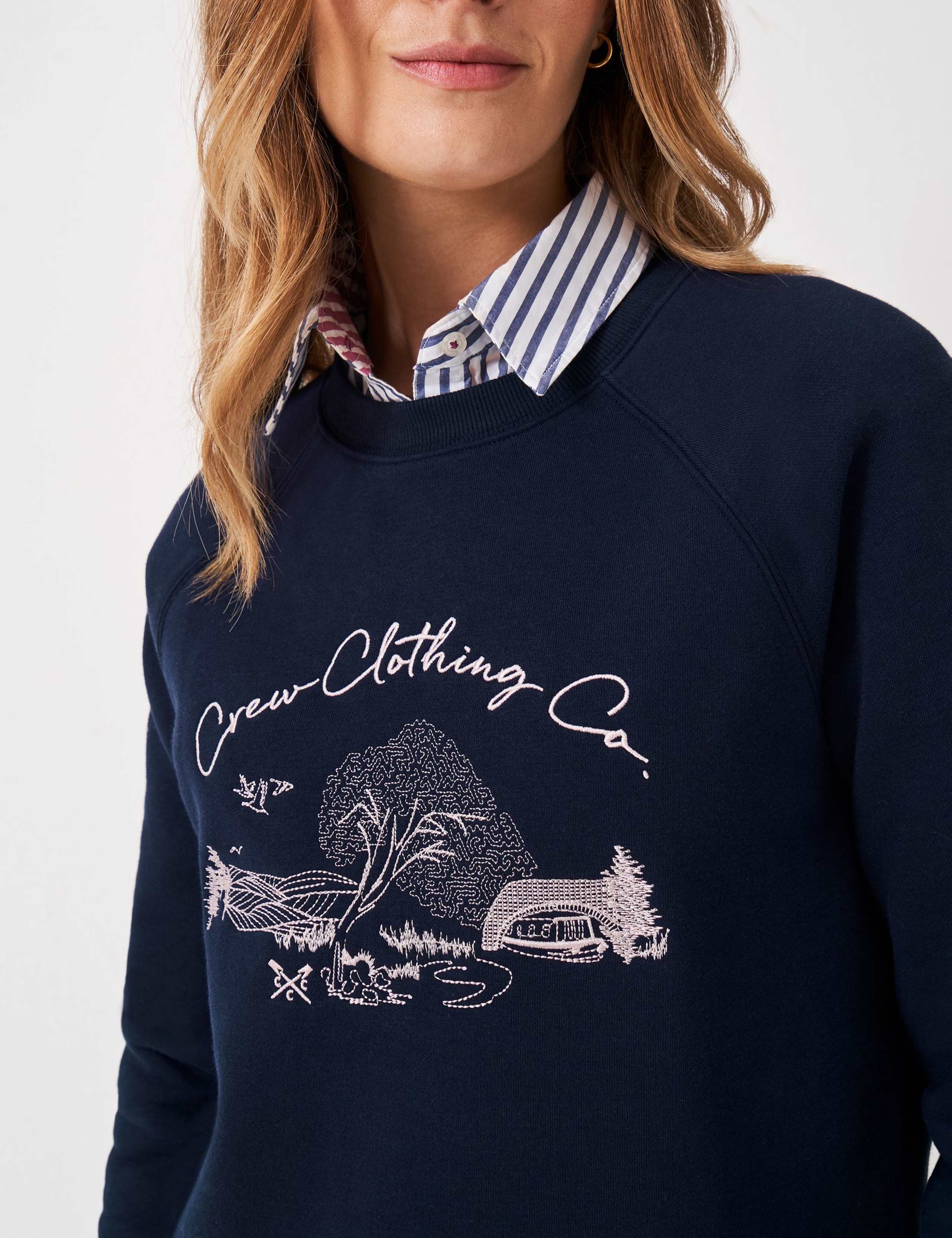 Cotton Rich Logo Sweatshirt 5 of 5