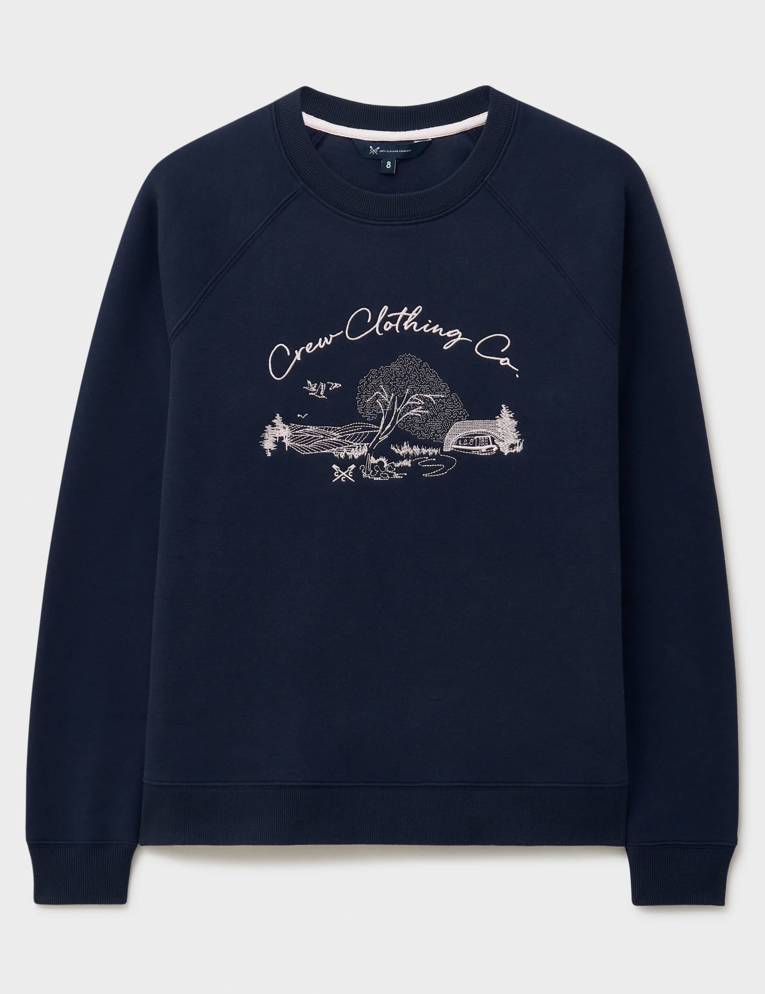 Cotton Rich Logo Sweatshirt 2 of 5