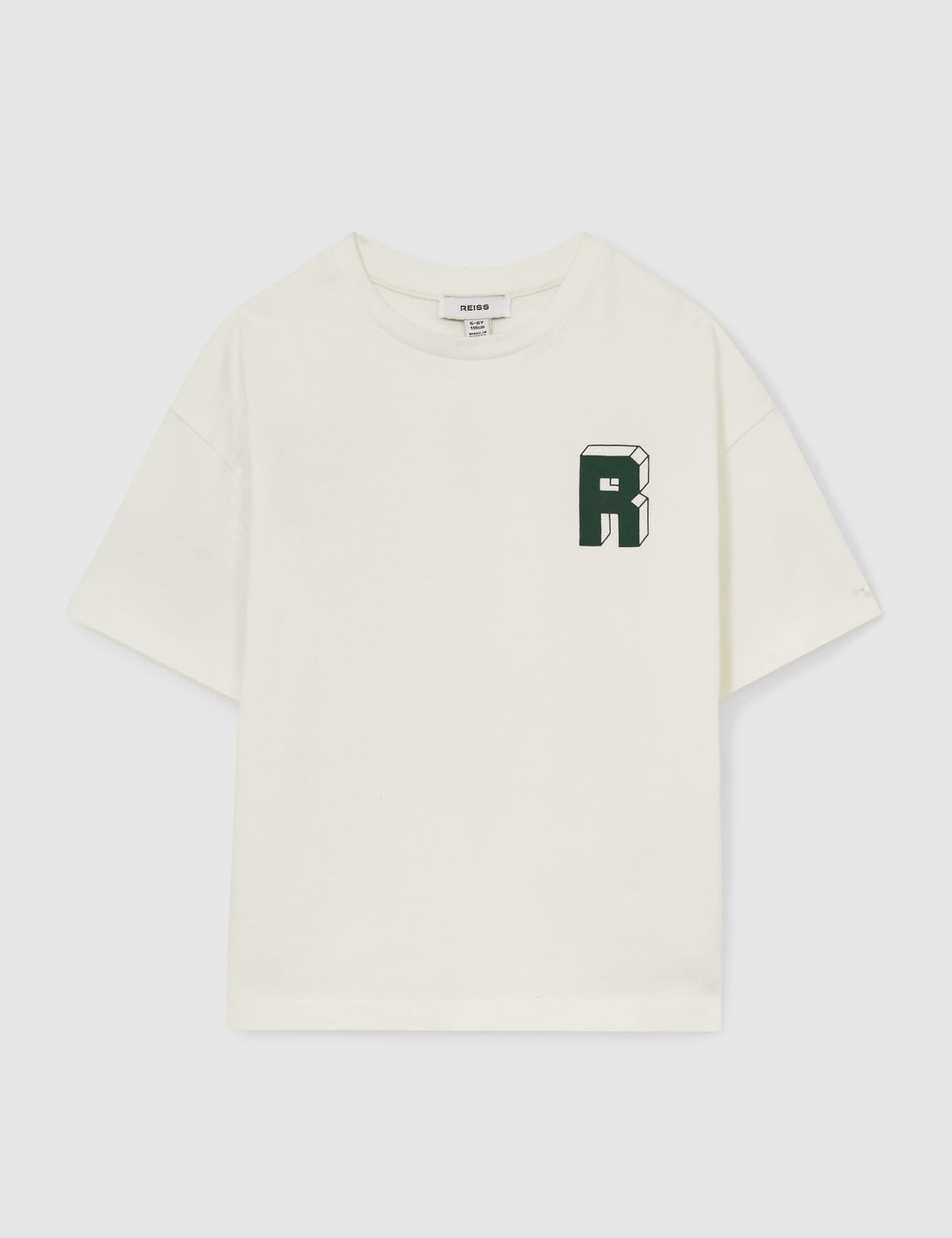 Pure Cotton Logo Slogan T-Shirt (3-14 Yrs) 2 of 4
