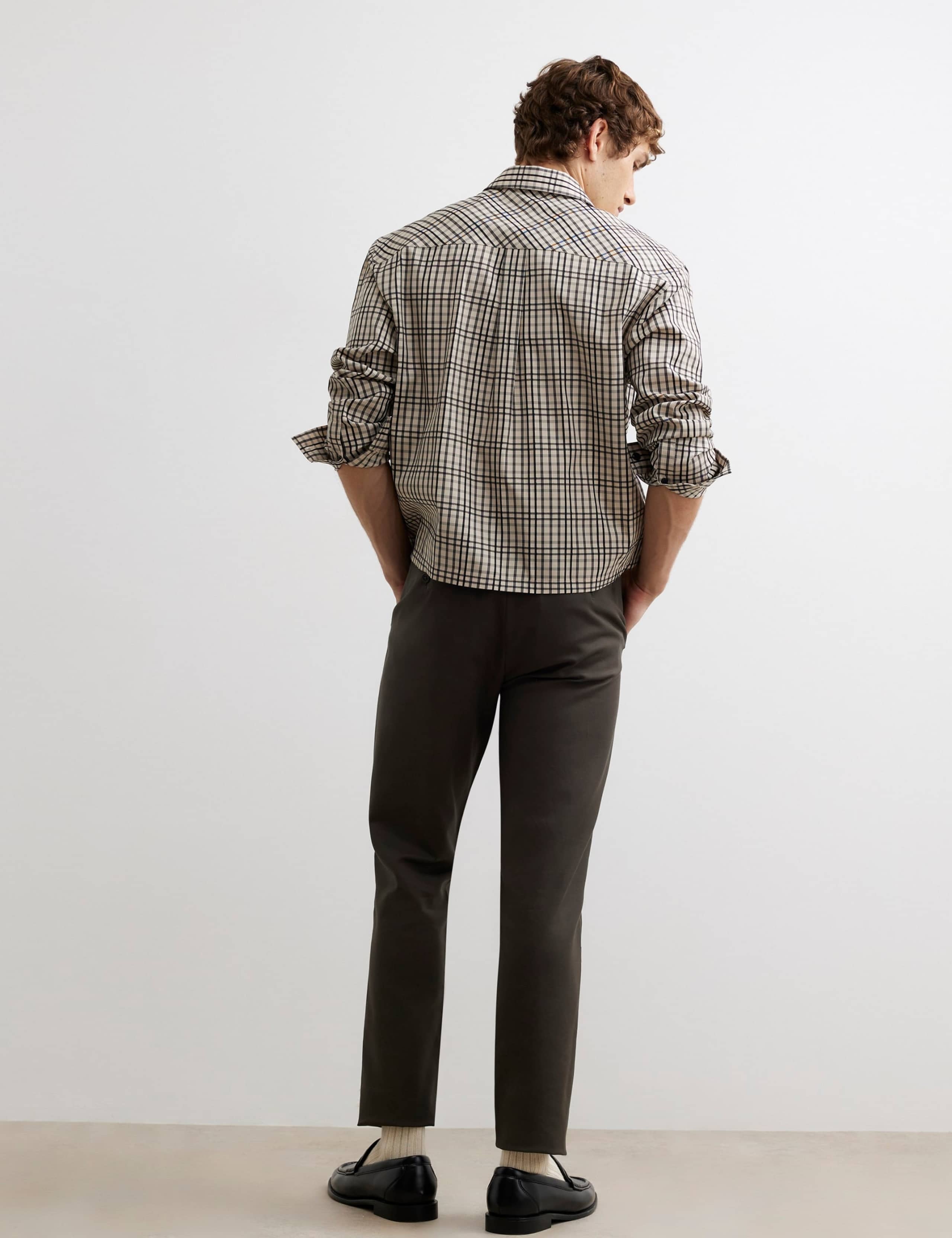 Slim Fit Cotton Rich Stretch Chinos 3 of 6