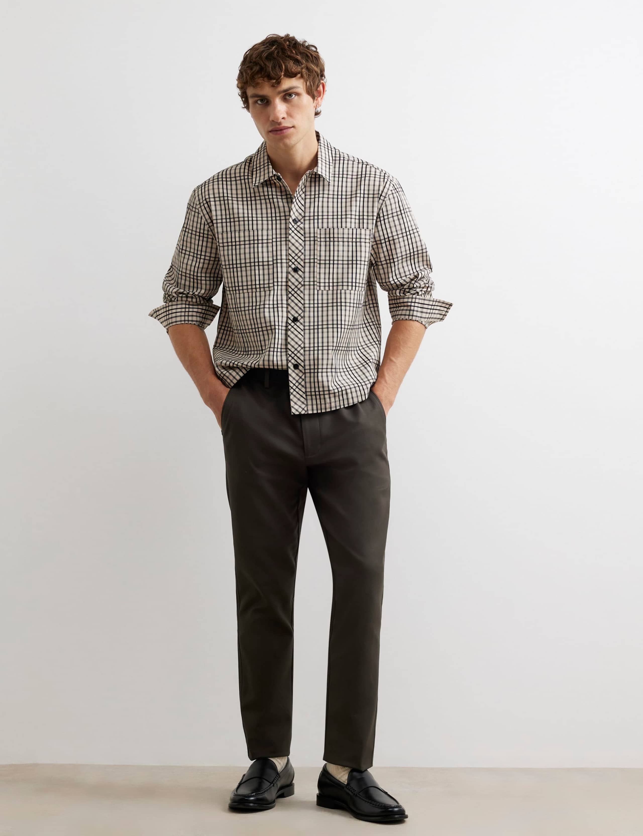 Slim Fit Cotton Rich Stretch Chinos 4 of 6