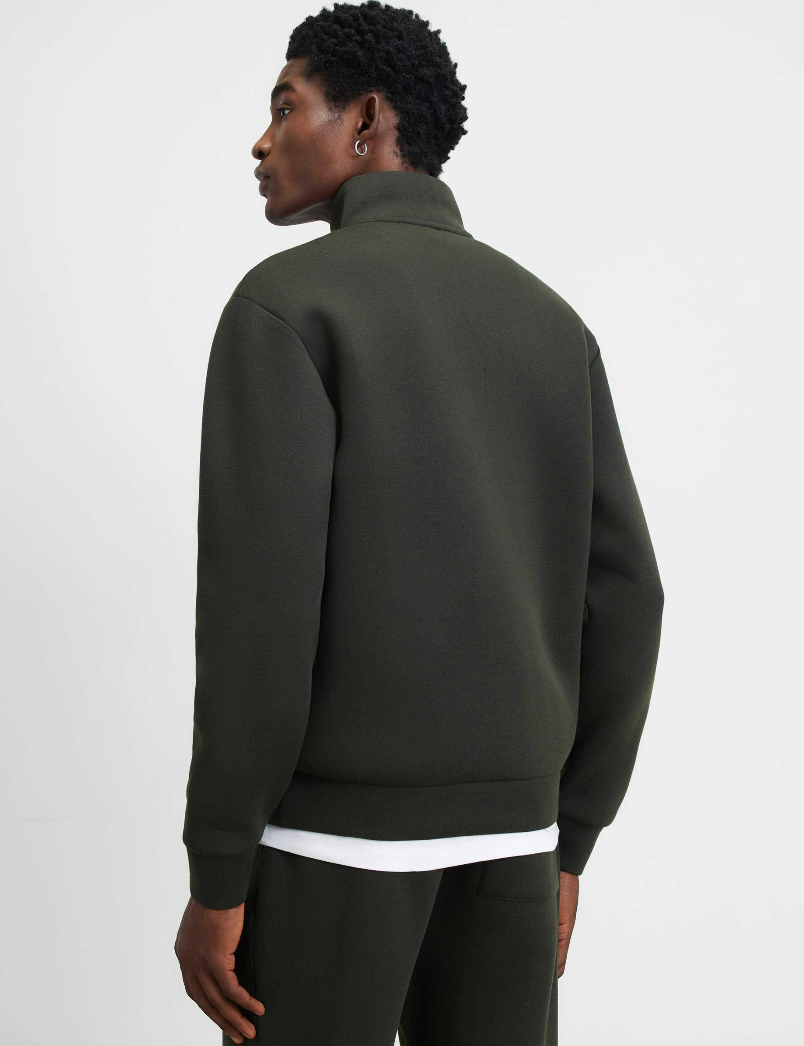 Pure Cotton Funnel Neck Long Sleeve Sweatshirt 3 of 6