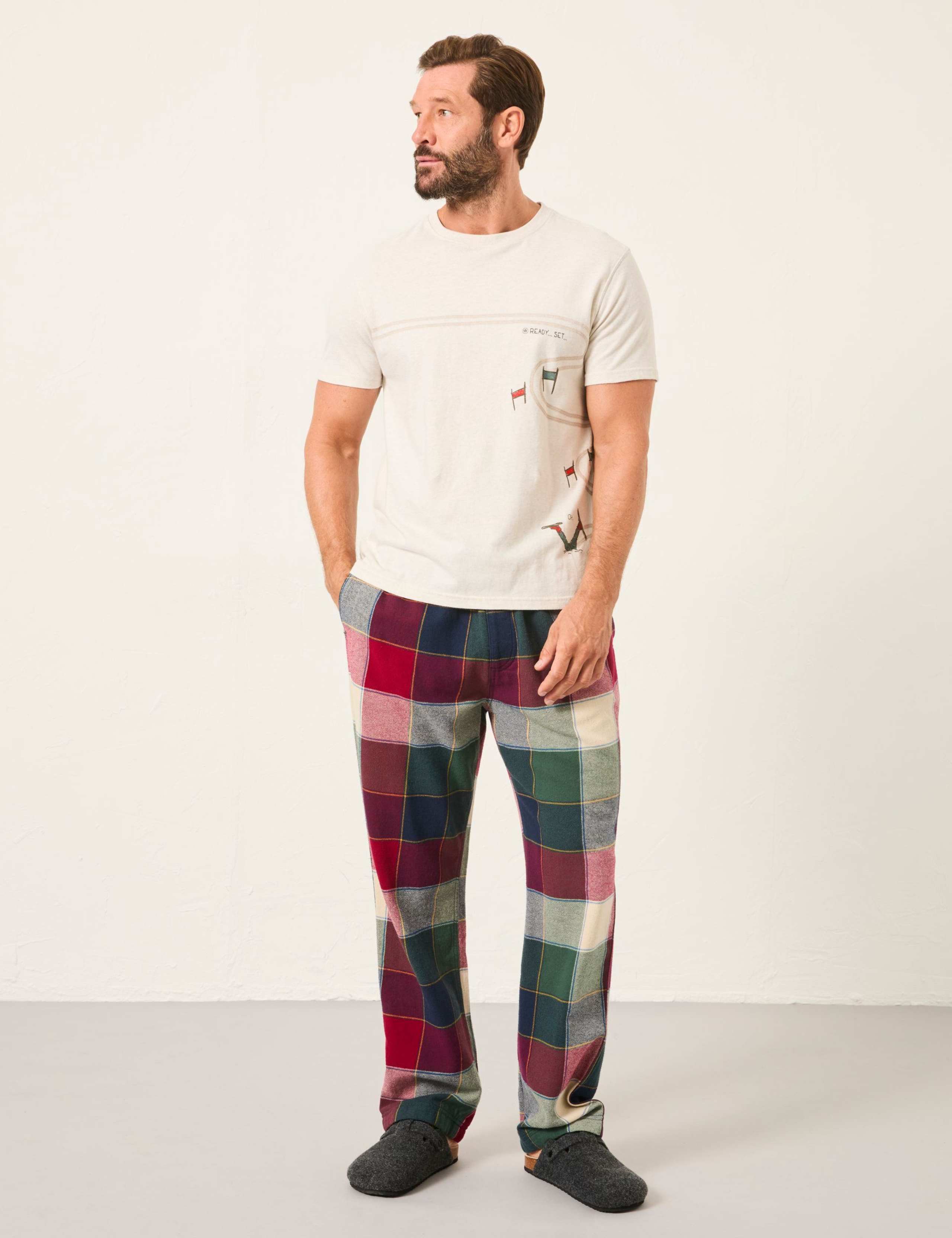 Pure Cotton Slalom Graphic T-Shirt 1 of 6