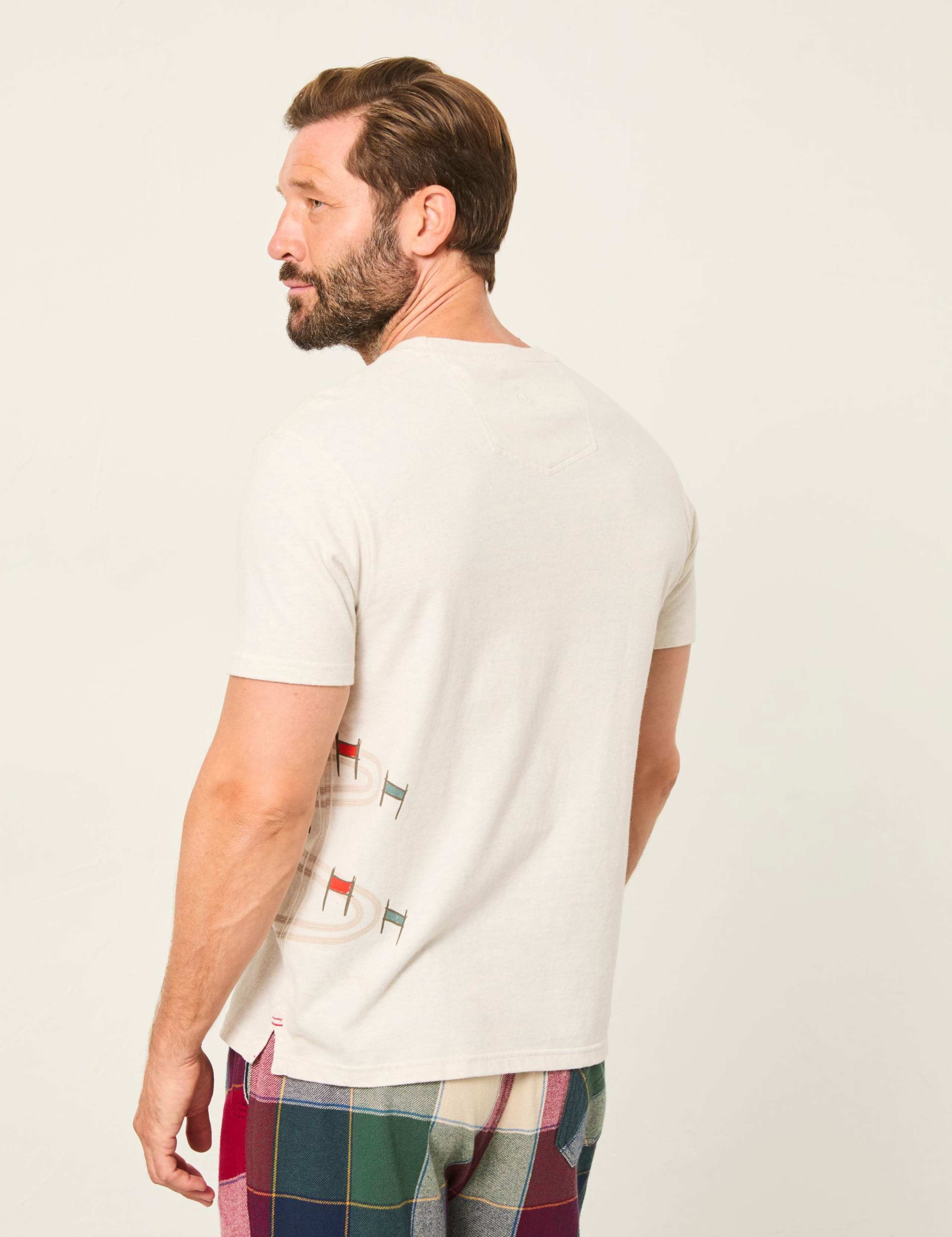 Pure Cotton Slalom Graphic T-Shirt 3 of 6