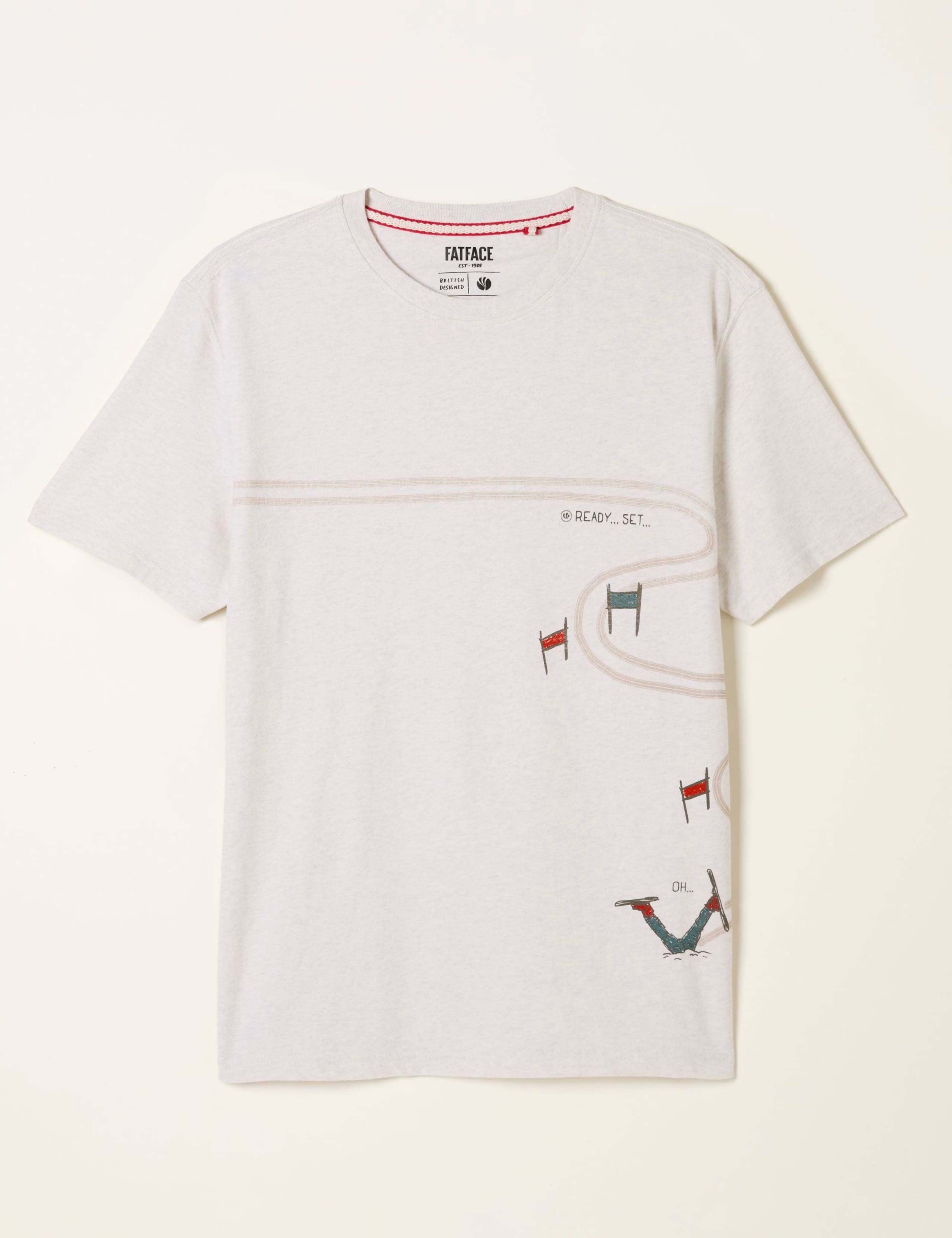 Pure Cotton Slalom Graphic T-Shirt 2 of 6