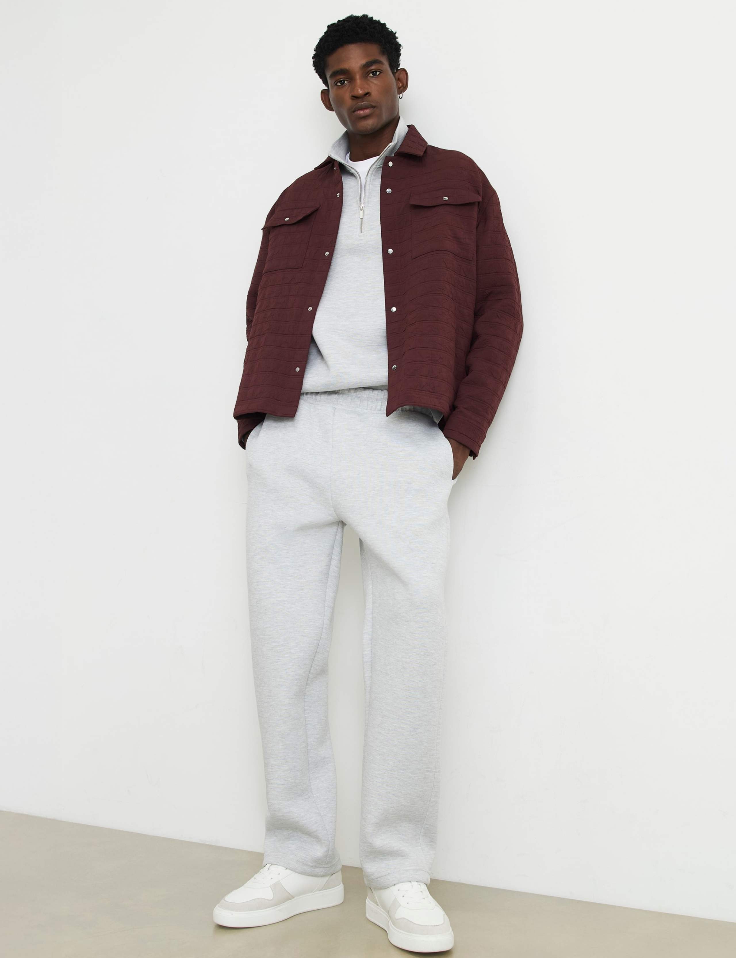 Elasticated Waist Pure Cotton Joggers 2 of 6