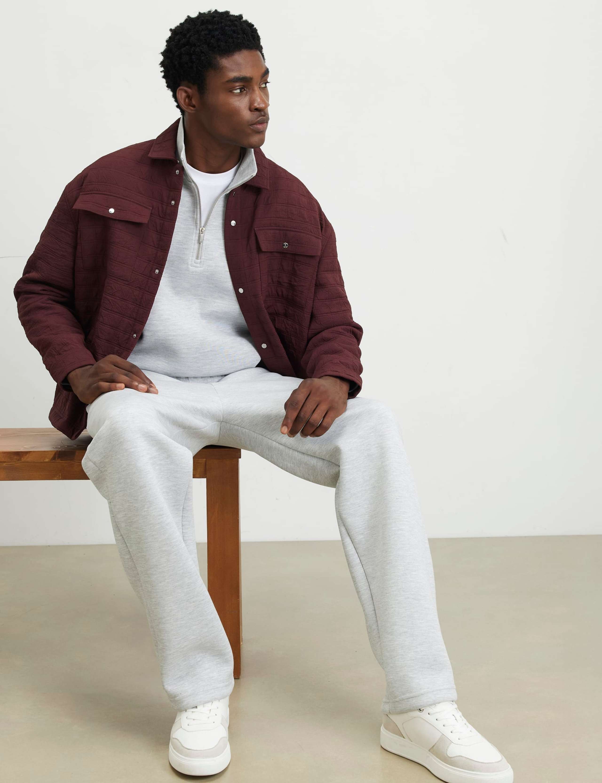 Elasticated Waist Pure Cotton Joggers 3 of 6