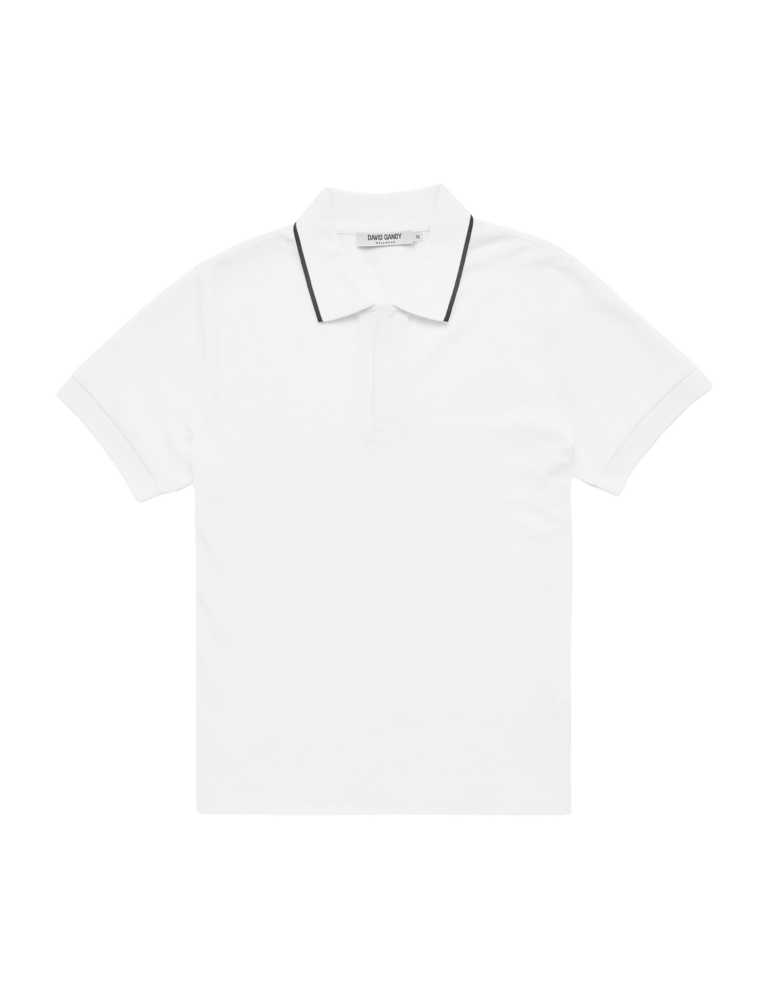 Pure Cotton Pique Open Collar Polo Shirt 4 of 4