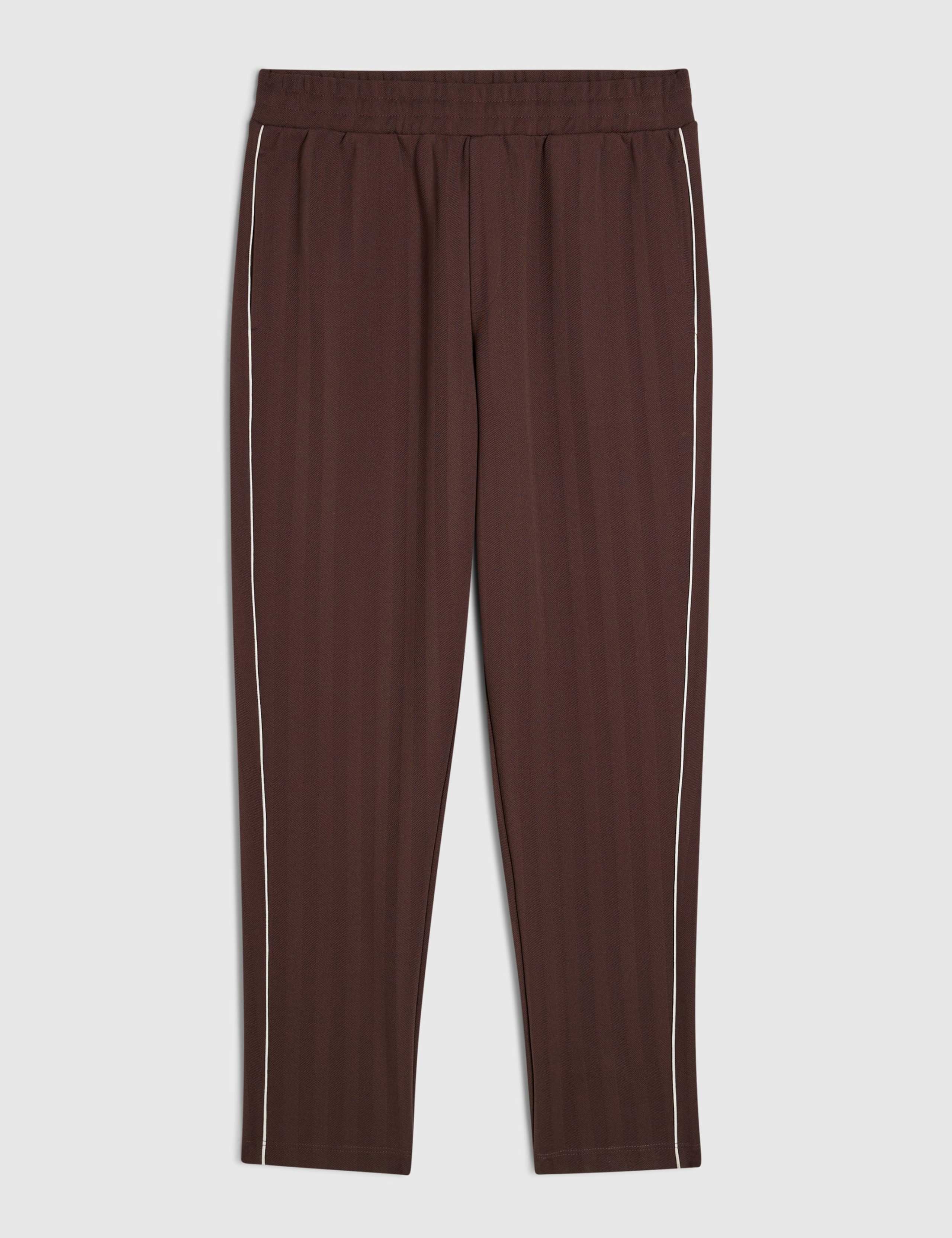 Textured Elasticated Waist Slim Fit Joggers 4 of 6