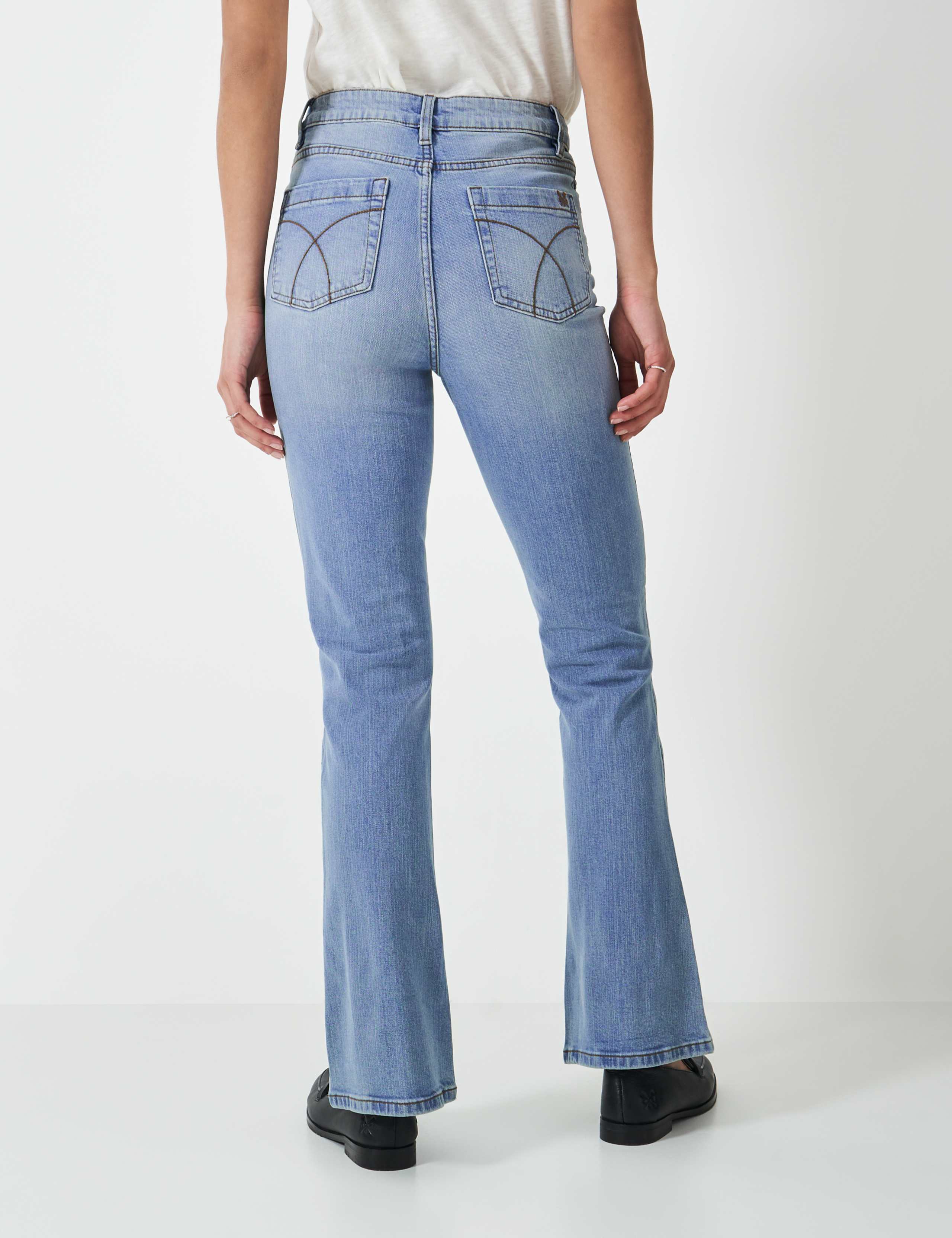 High Waisted Bootcut Jeans 4 of 5