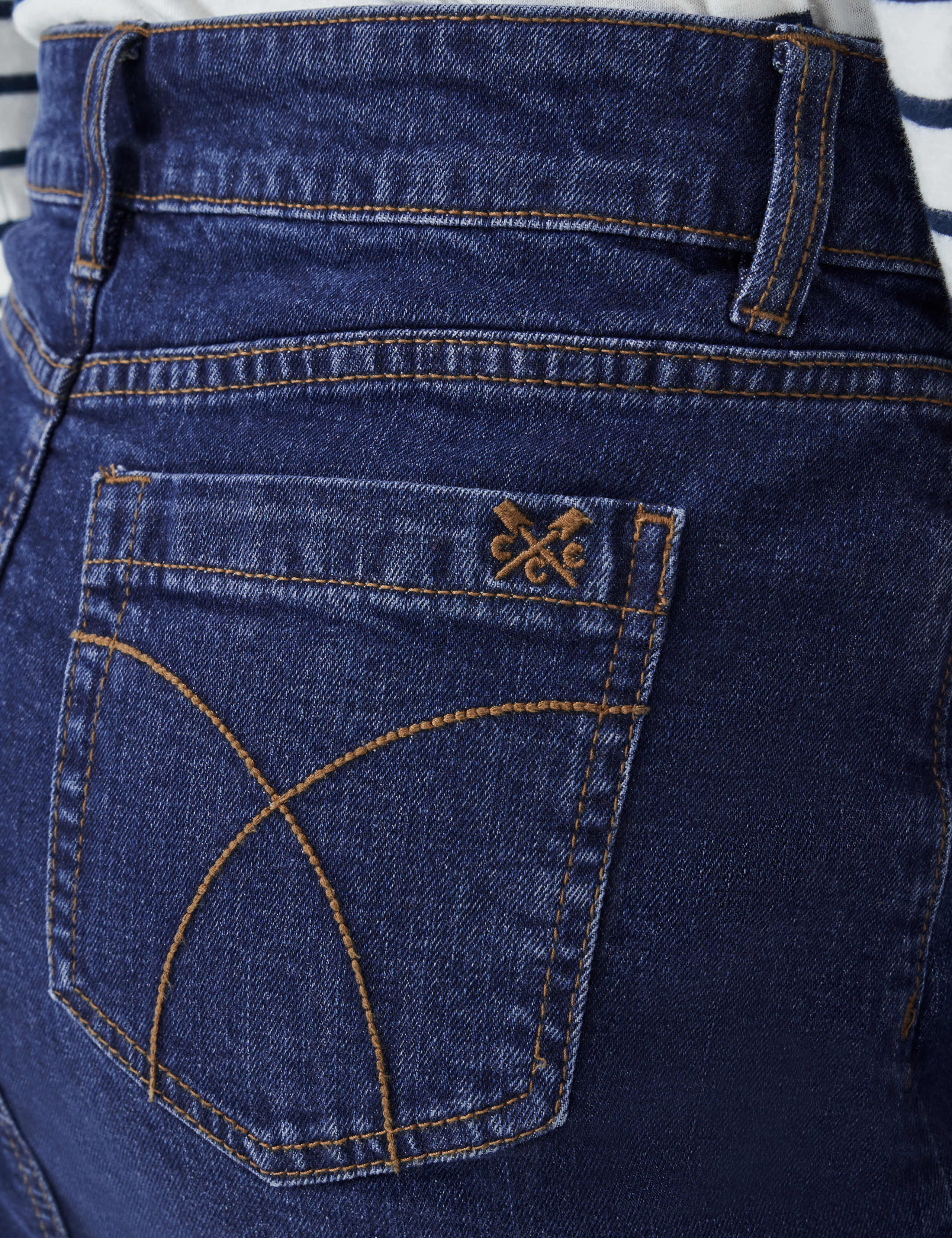 Denim Midi Skirt 5 of 5