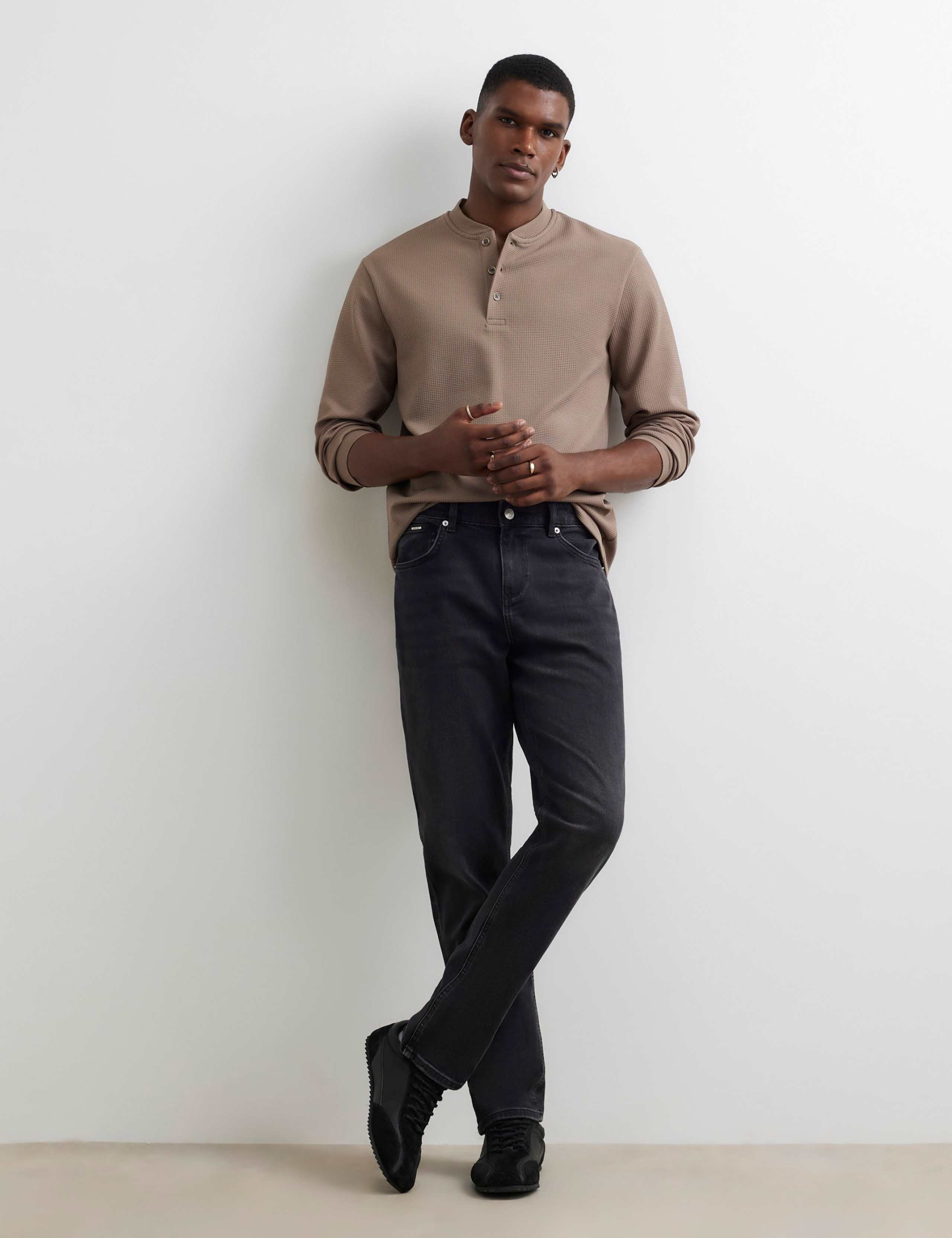 Slim Fit Cotton Rich Jeans 2 of 4