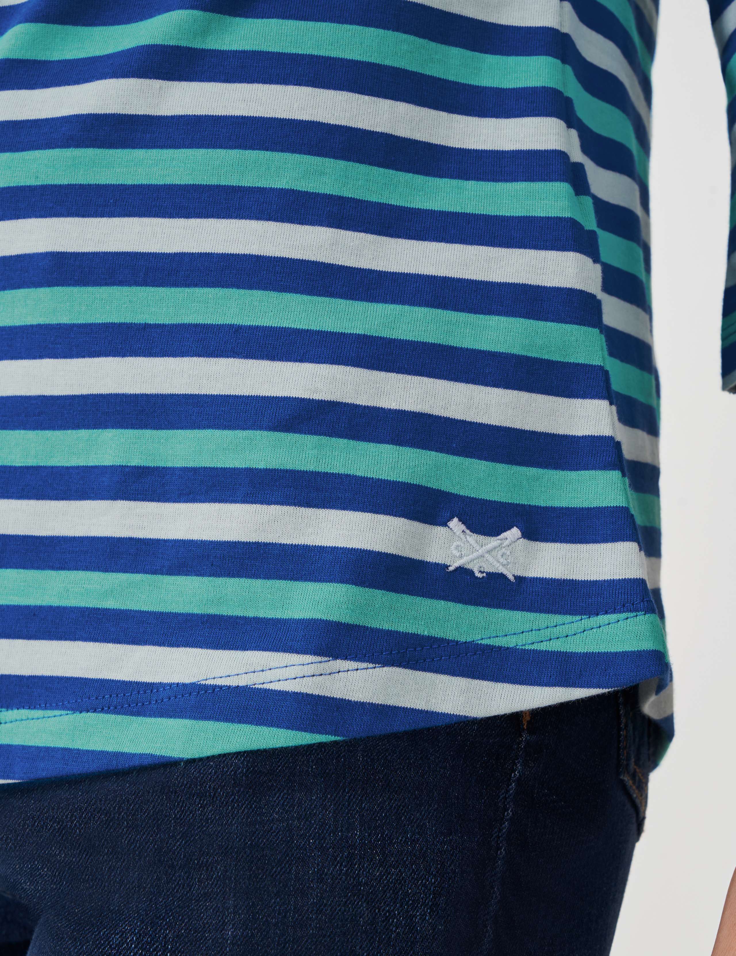 Pure Cotton Striped Top 5 of 5