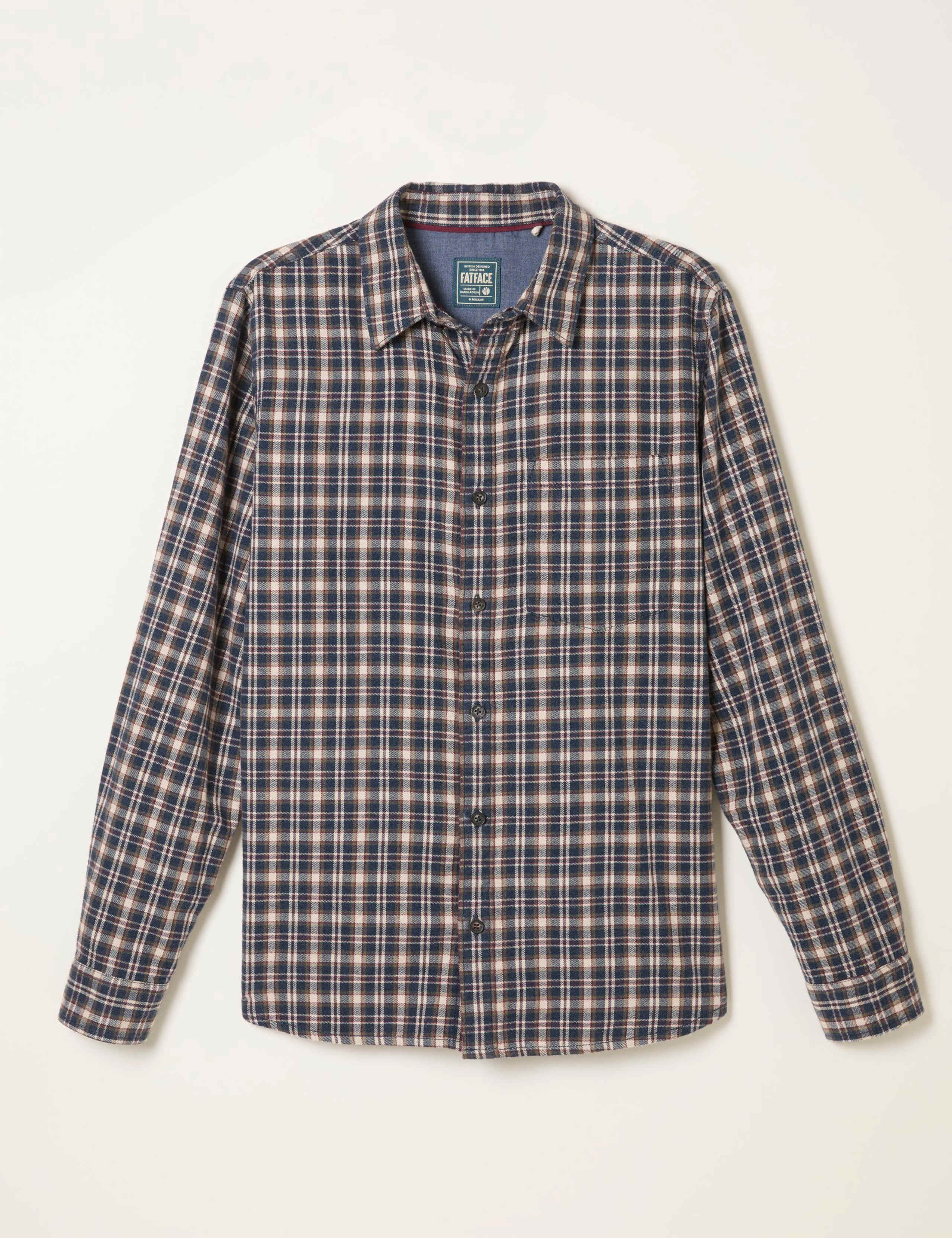 Regular Fit Pure Cotton Checked Shirt 2 of 5
