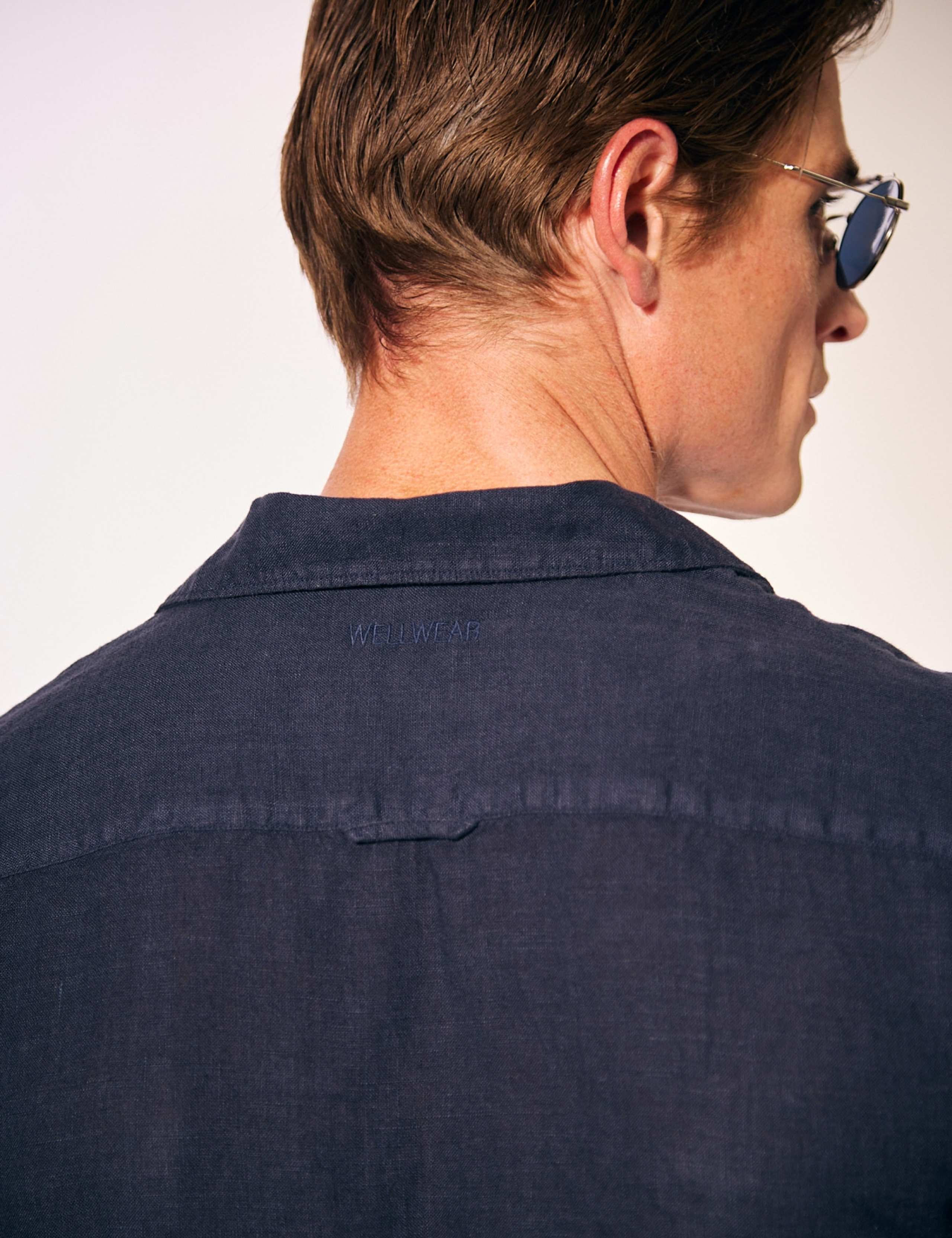 Regular Fit Pure Linen Short Sleeve Shirt 3 of 5