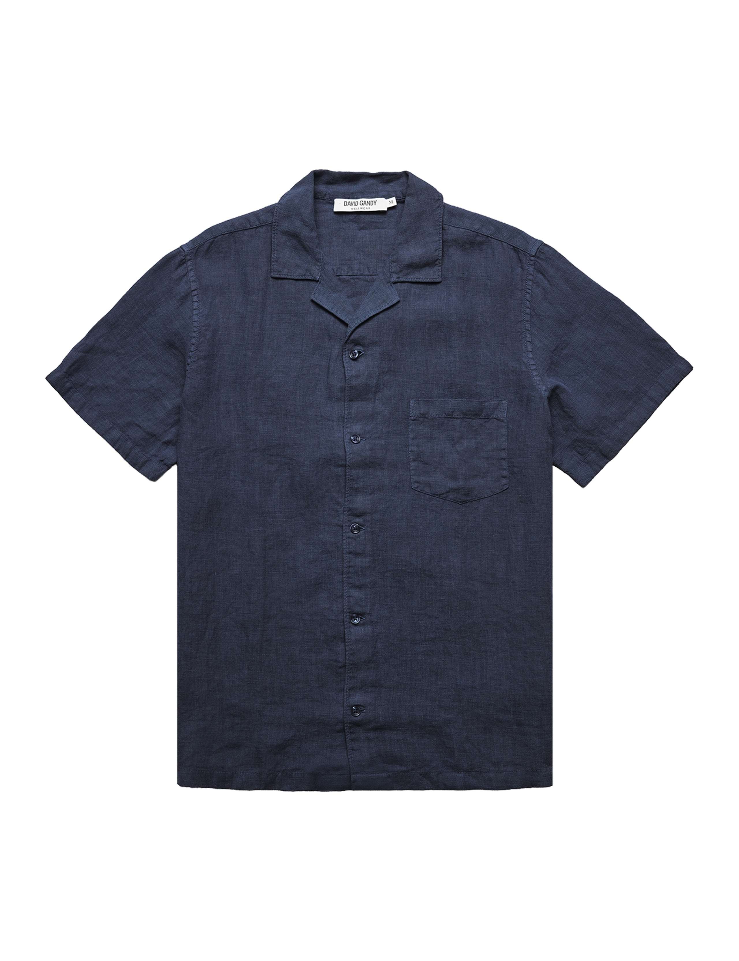 Regular Fit Pure Linen Short Sleeve Shirt 5 of 5