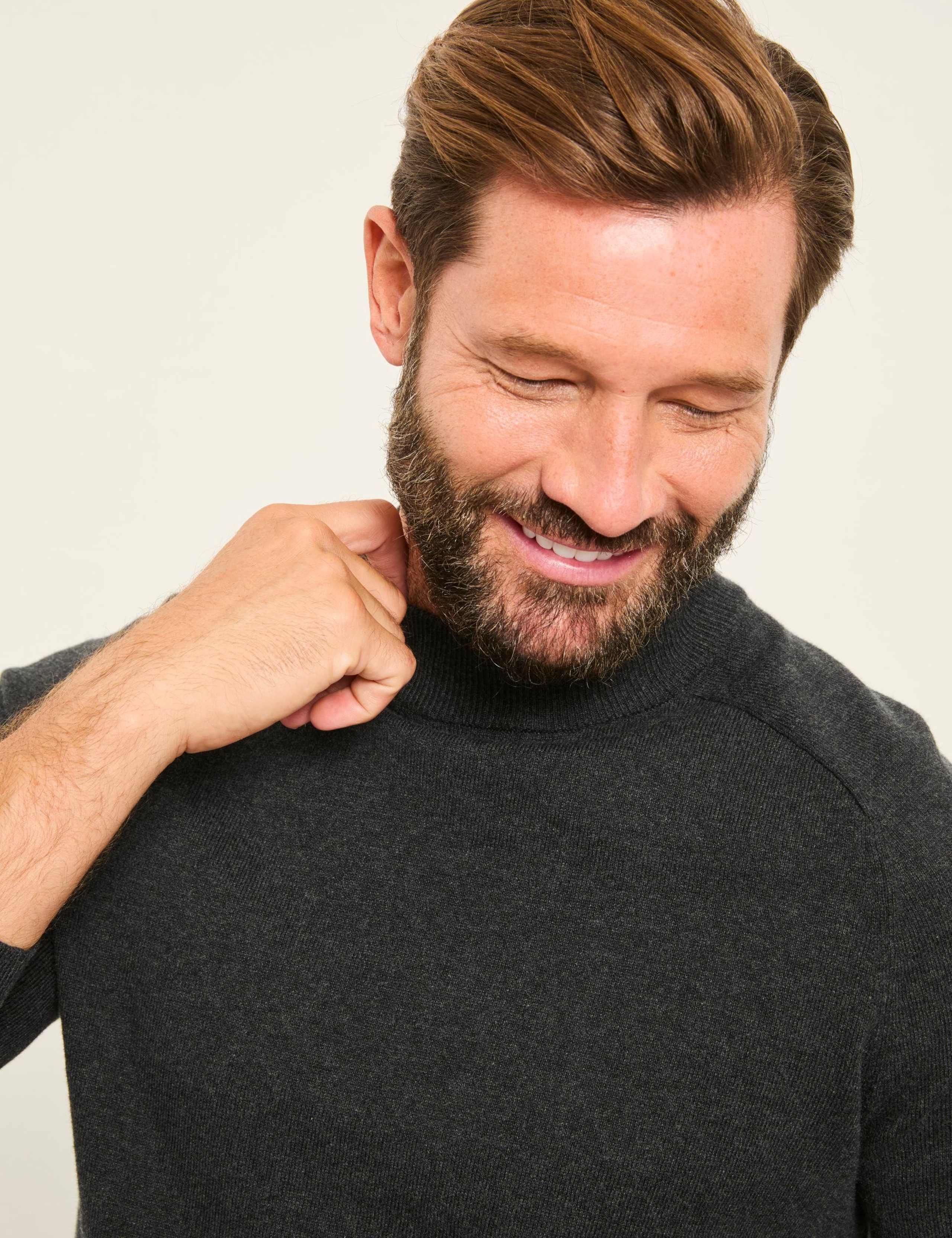 Cotton Rich Jumper with Cashmere 5 of 5