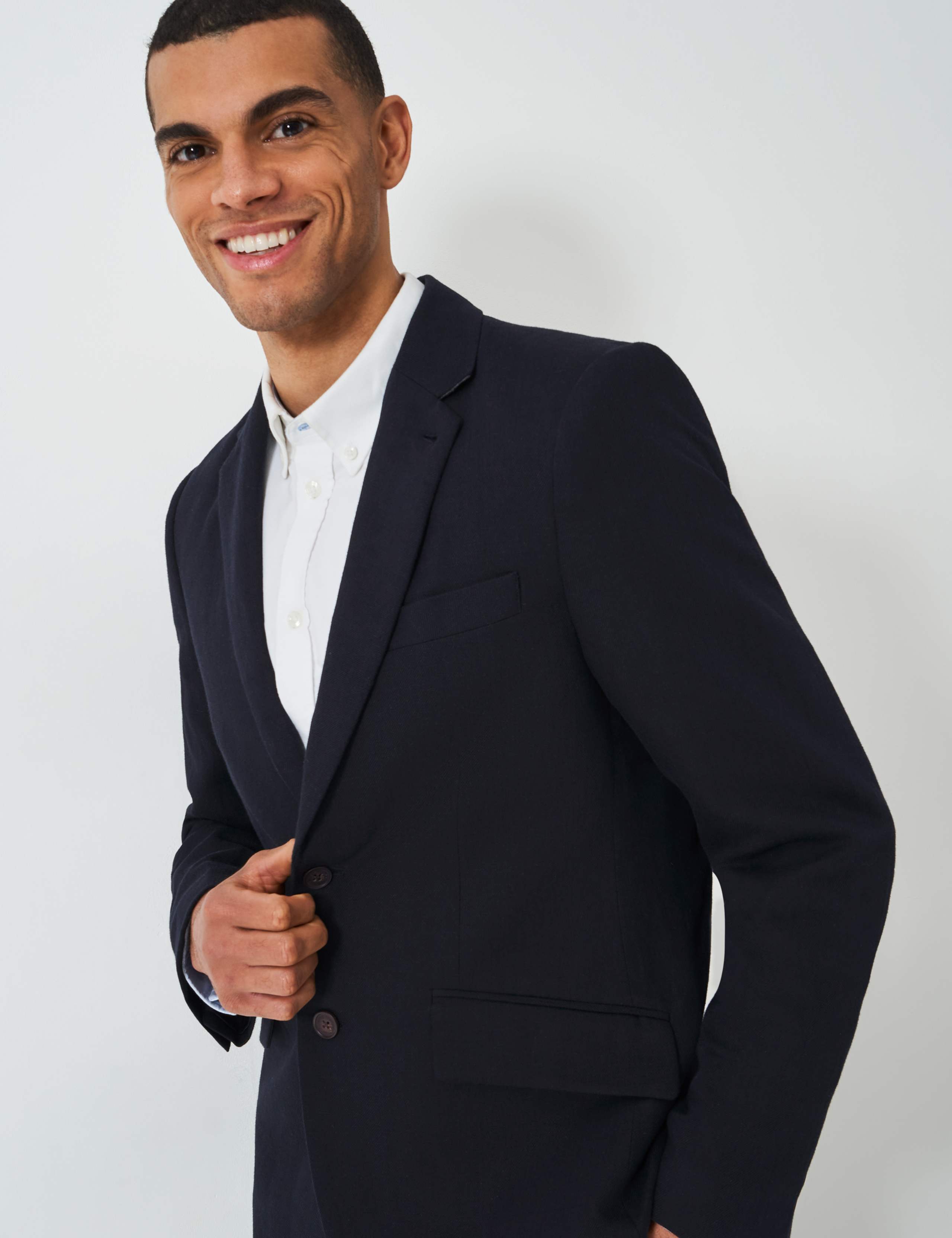 Cotton Linen Blend Blazer 3 of 5