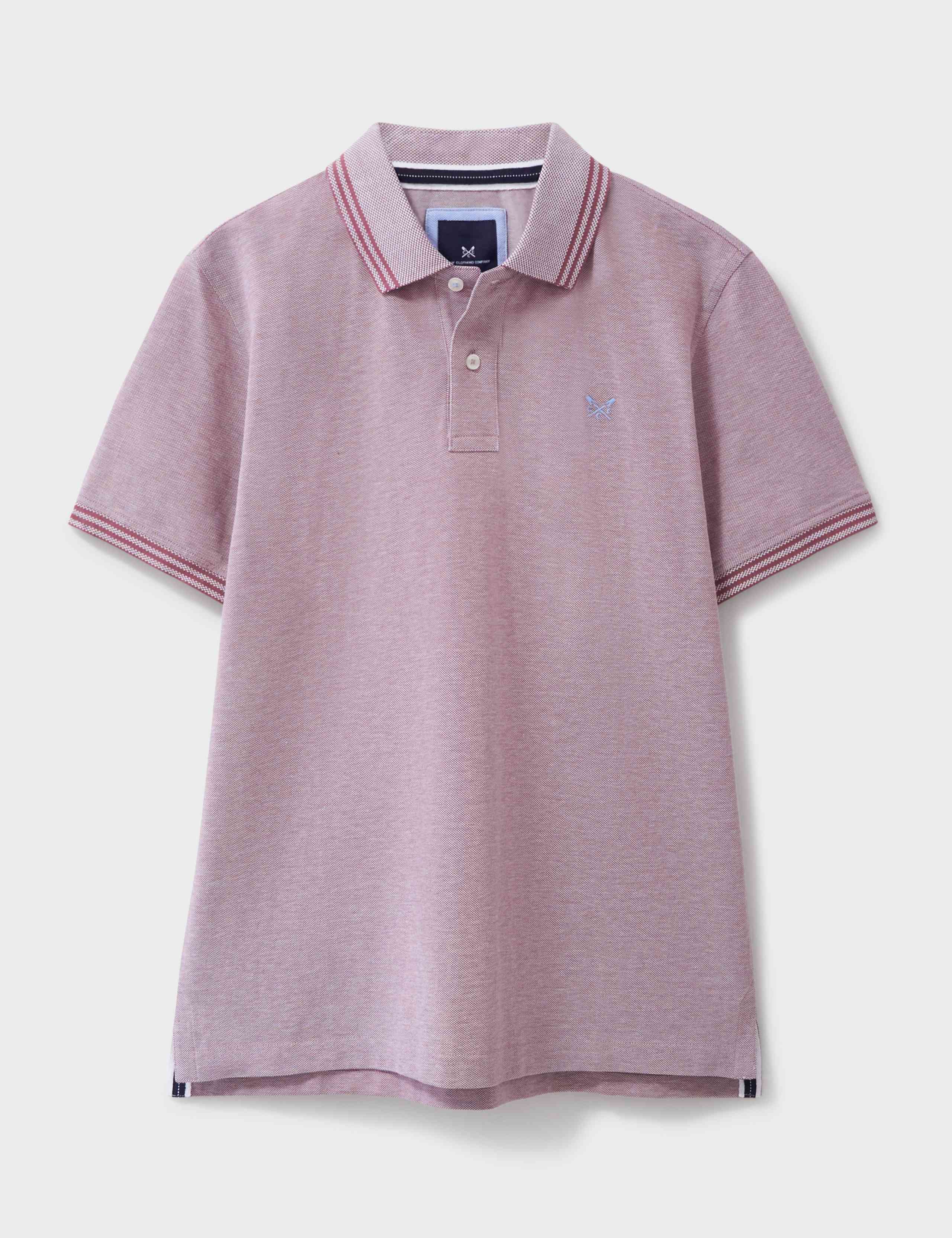Pure Cotton Pique Tipped Polo Shirt 2 of 5