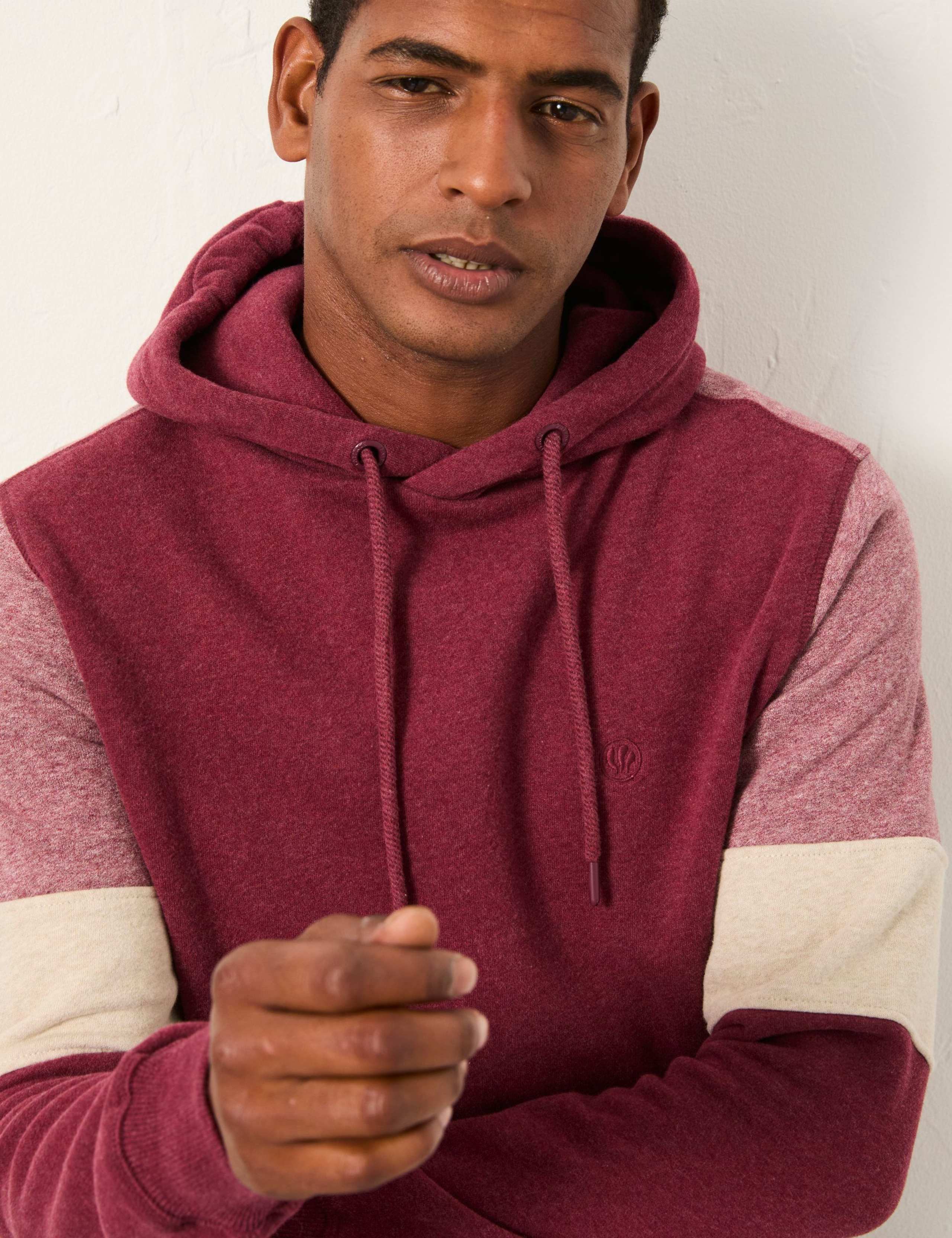 Pure Cotton Colour Block Hoodie 5 of 5