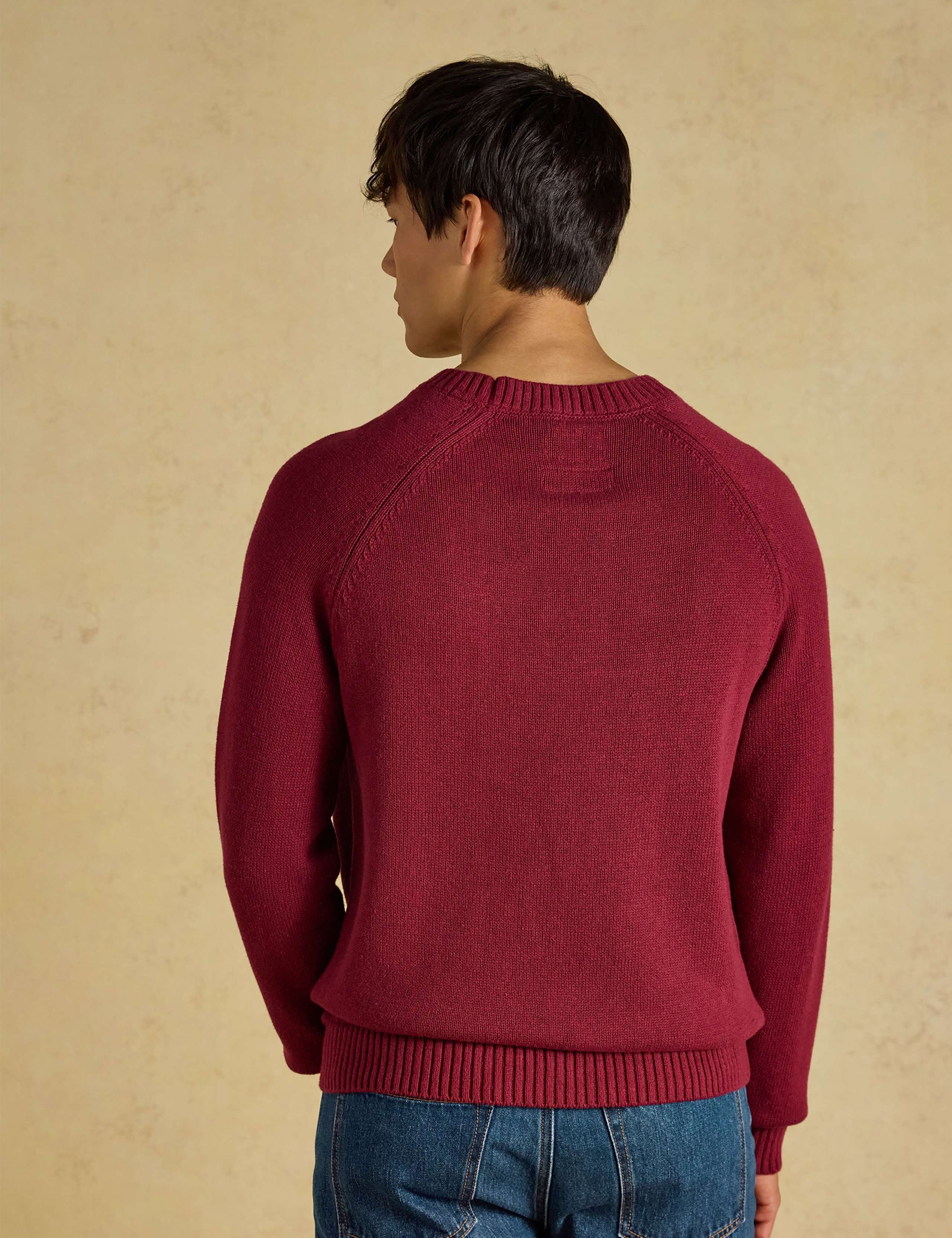Pure Cotton Intarsia Dog Crew Neck Jumper 4 of 8