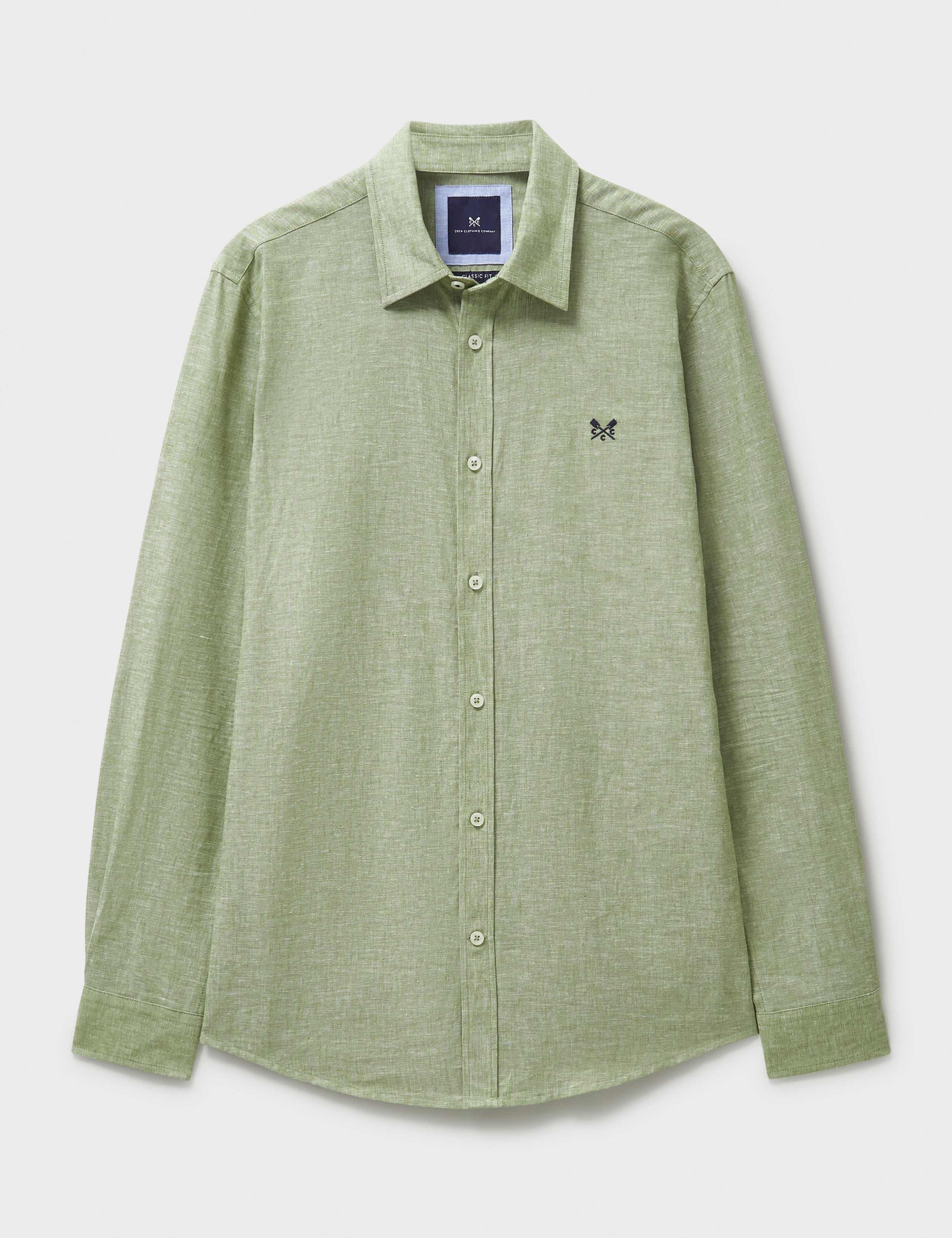 Regular Fit Linen Rich Shirt 2 of 5