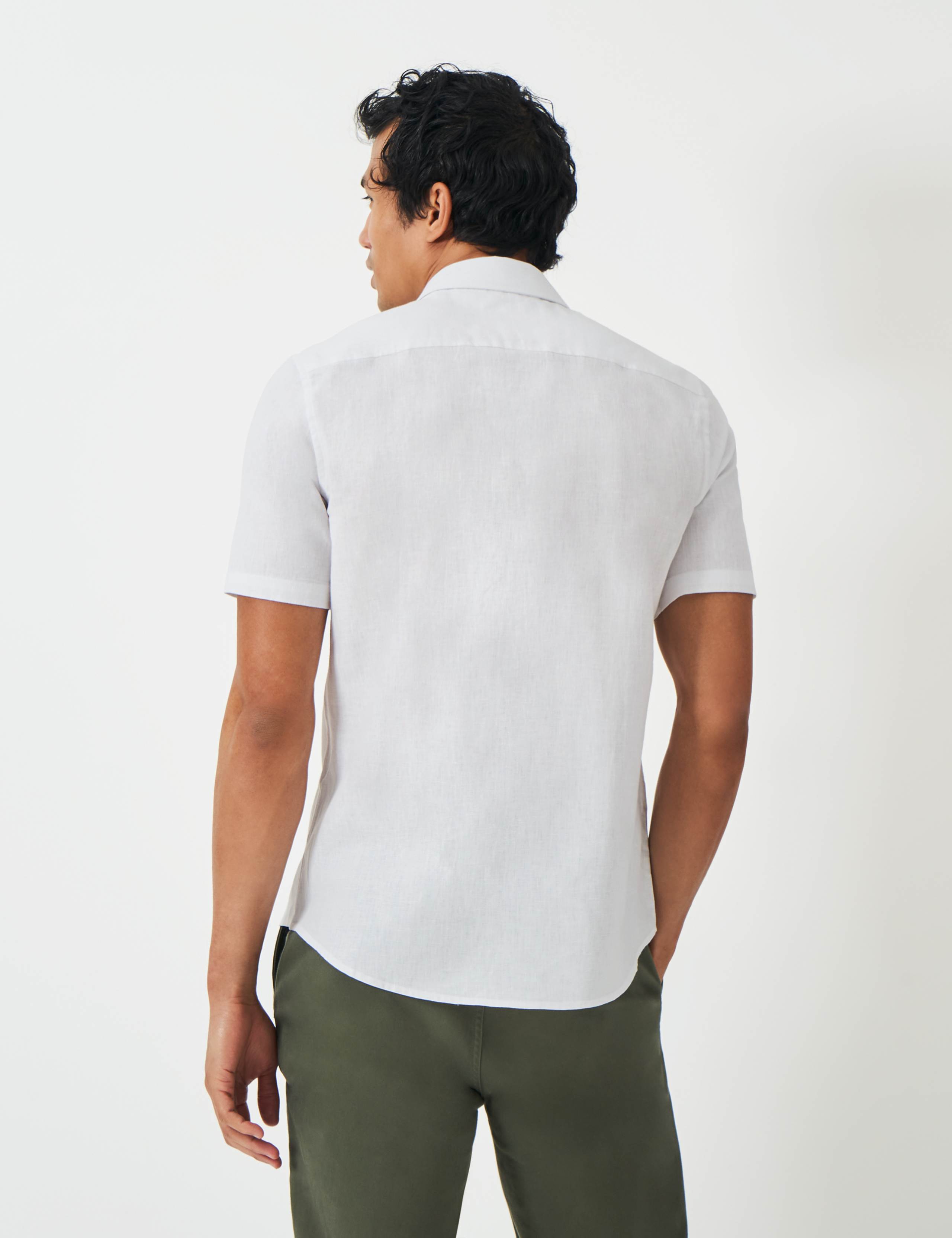 Linen Rich Short Sleeve Shirt 4 of 5