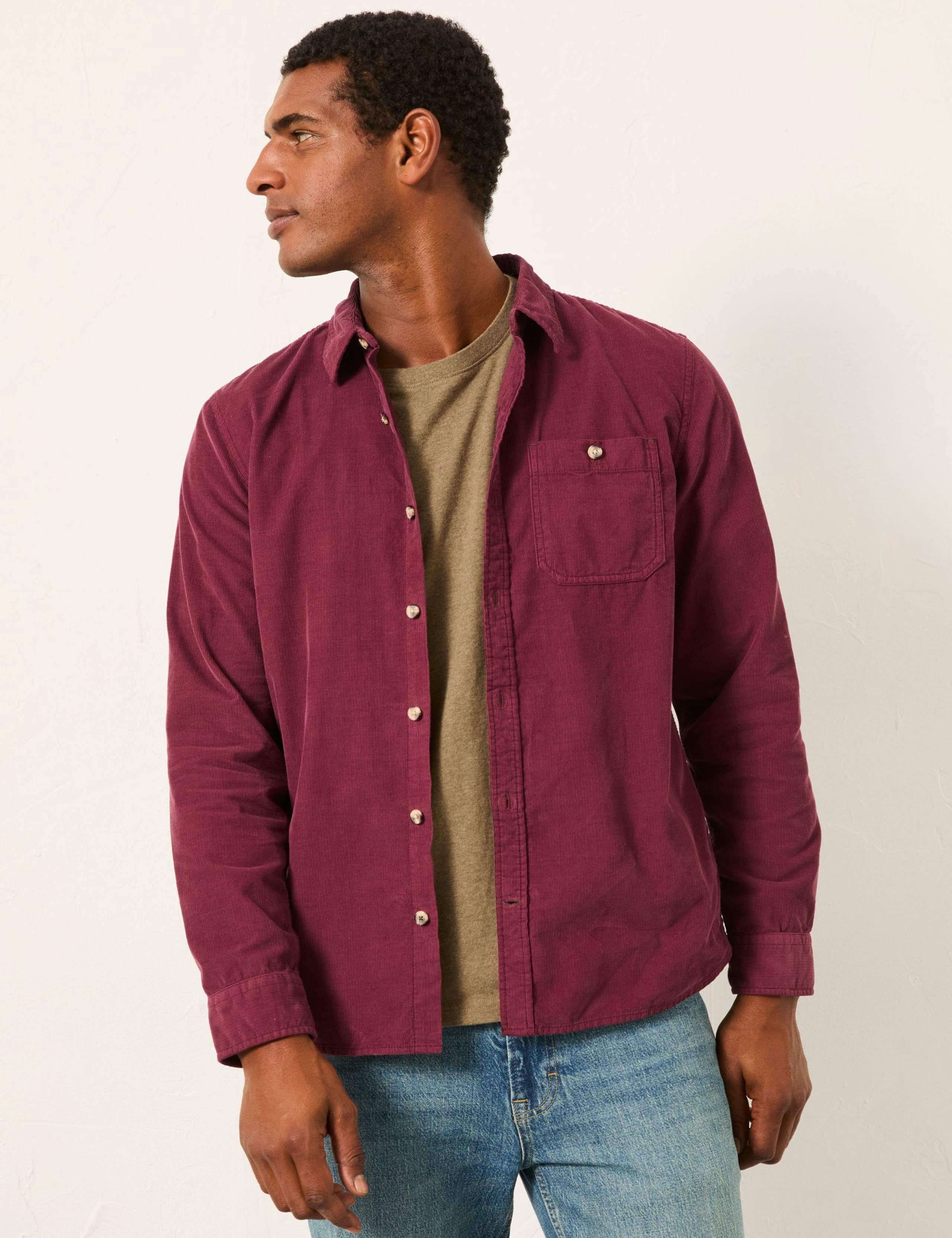 Regular Fit Corduroy Shirt 3 of 6