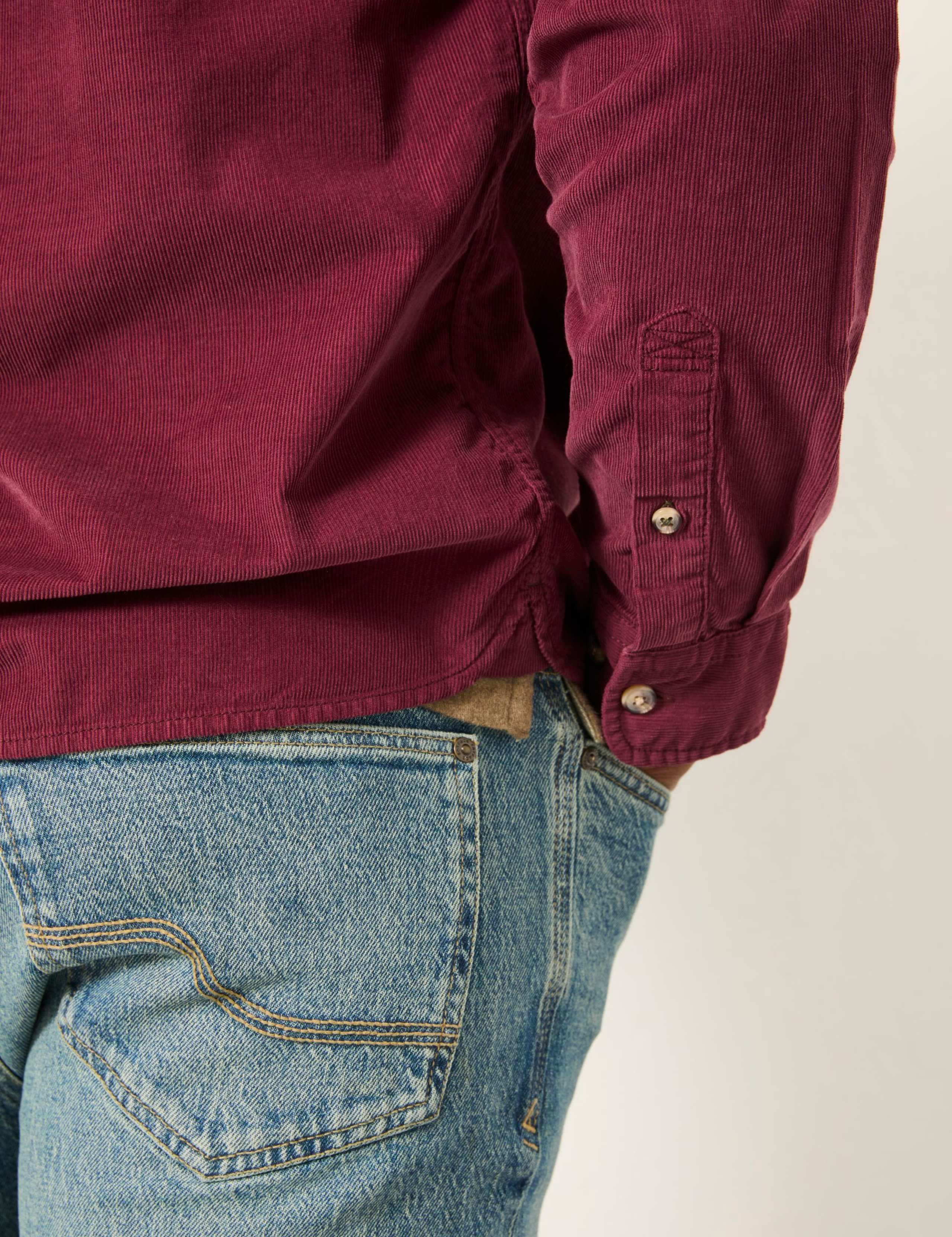 Regular Fit Corduroy Shirt 5 of 6