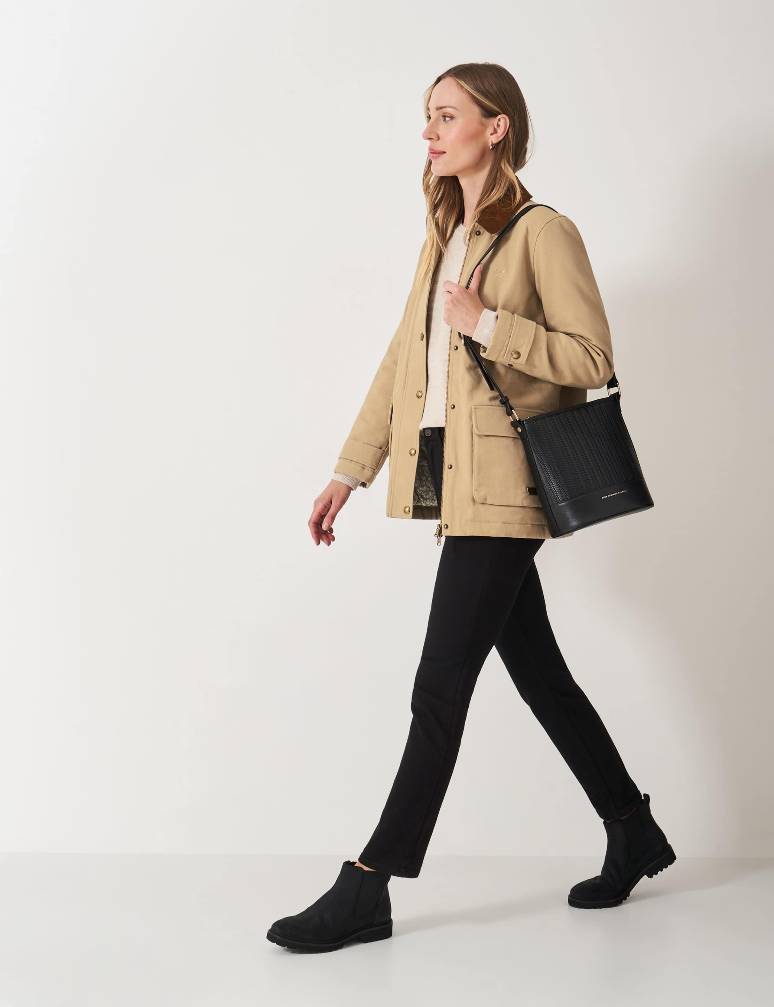 Pure Cotton Collared Jacket 1 of 5