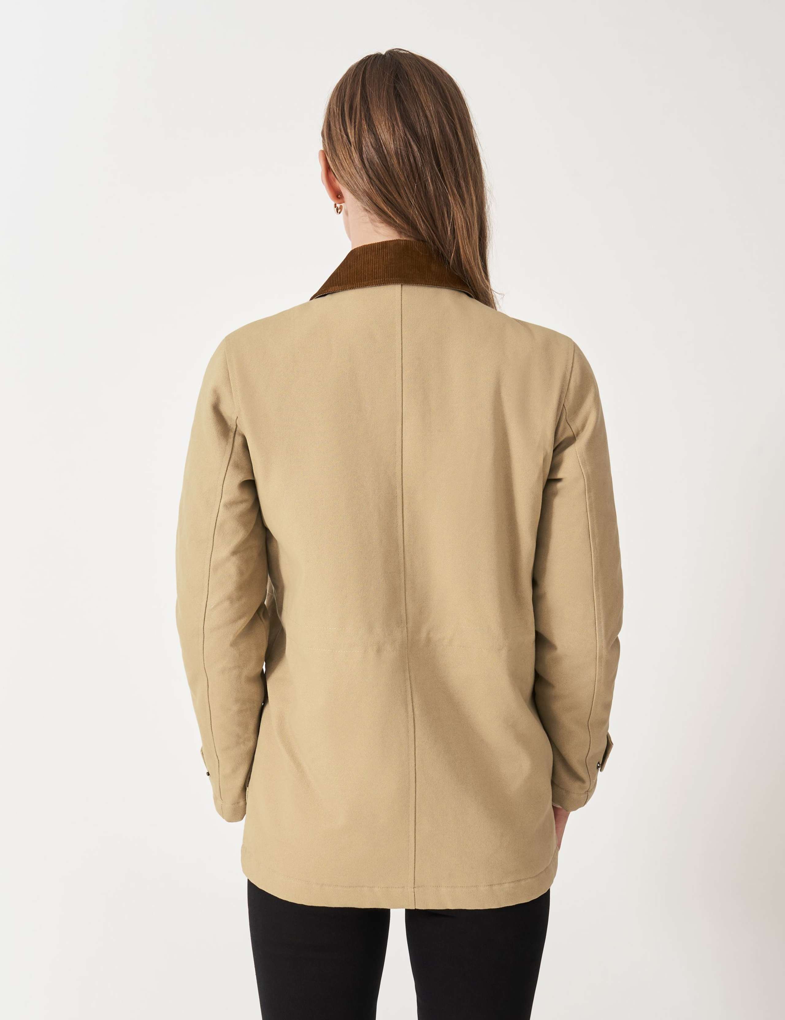 Pure Cotton Collared Jacket 5 of 5